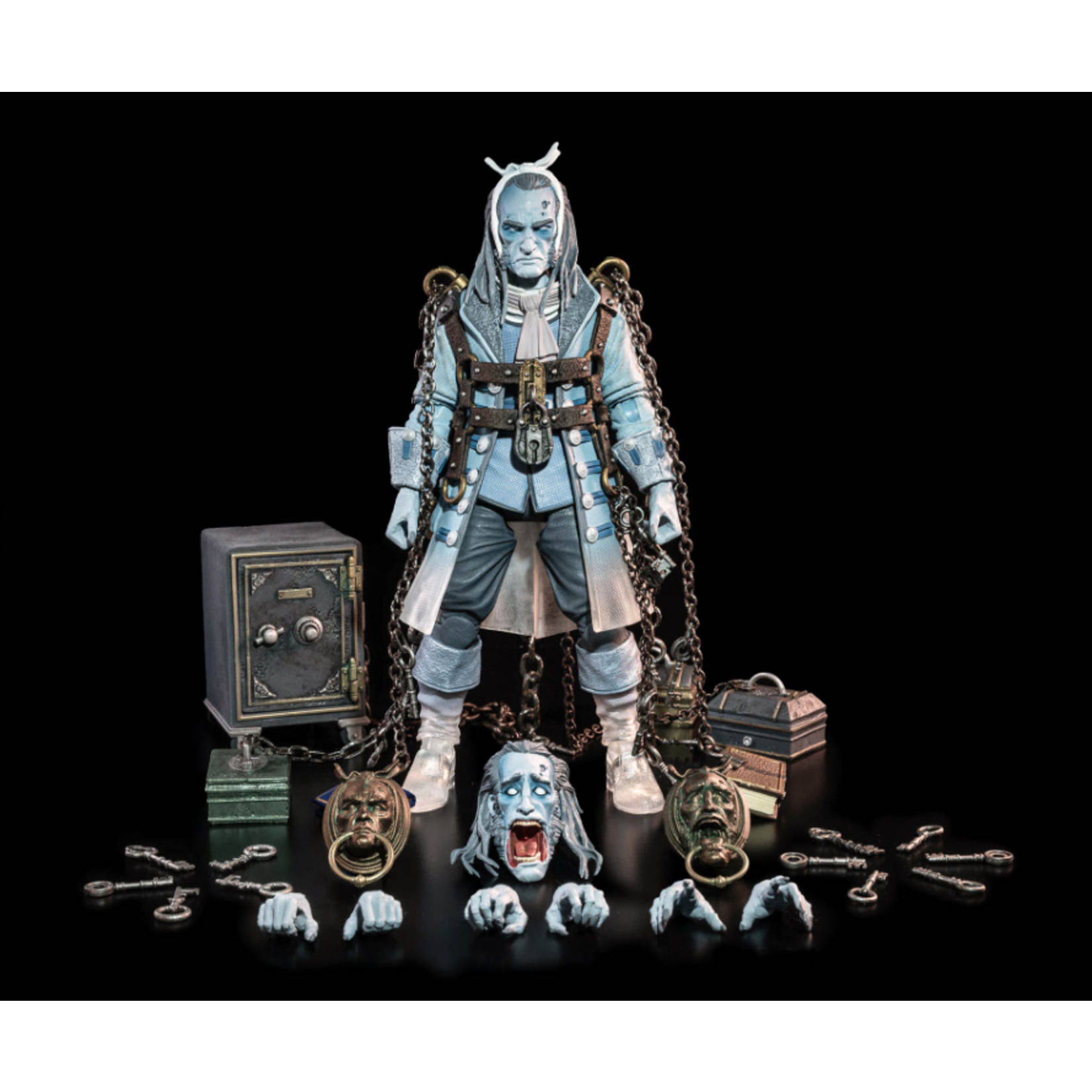 Figura Obscura: The Ghost of Jacob Marley Haunted Blue