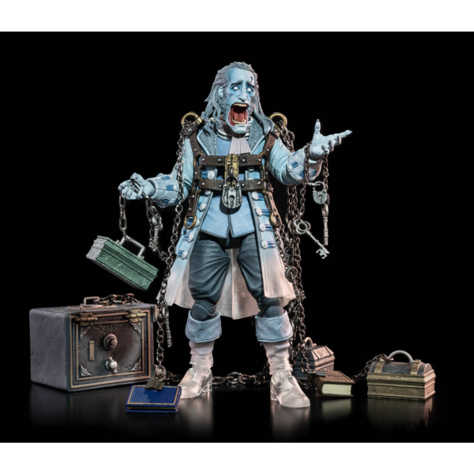 Figura Obscura: The Ghost of Jacob Marley Haunted Blue
