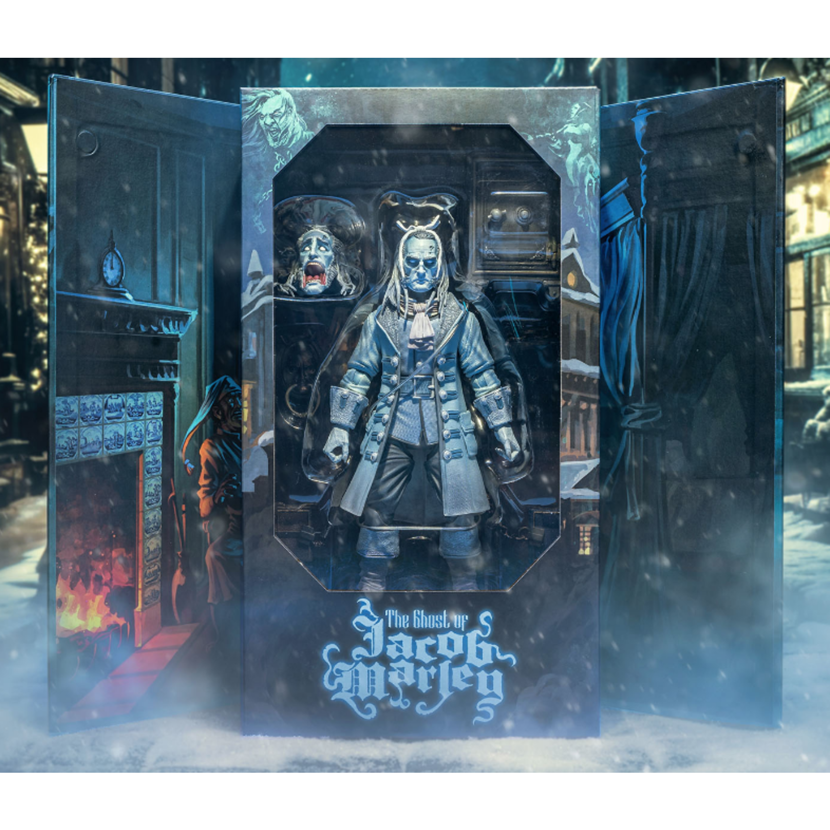 Figura Obscura: The Ghost of Jacob Marley Haunted Blue