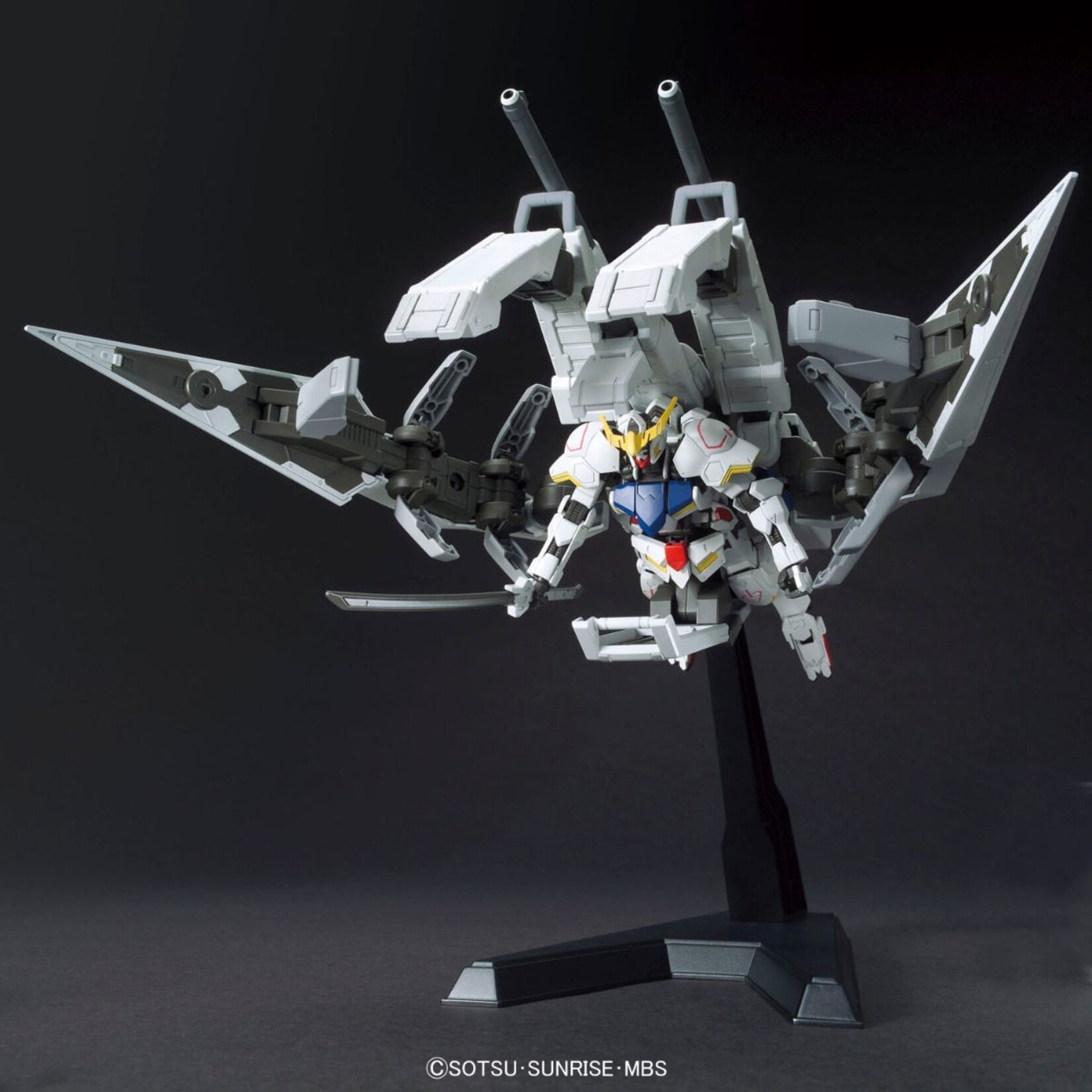 Gundam Barbatos & Long Distance Transport Booster HG 1/144