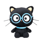 12 In Plush Glasses Chococat