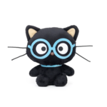 7 In Plush Glasses Chococat