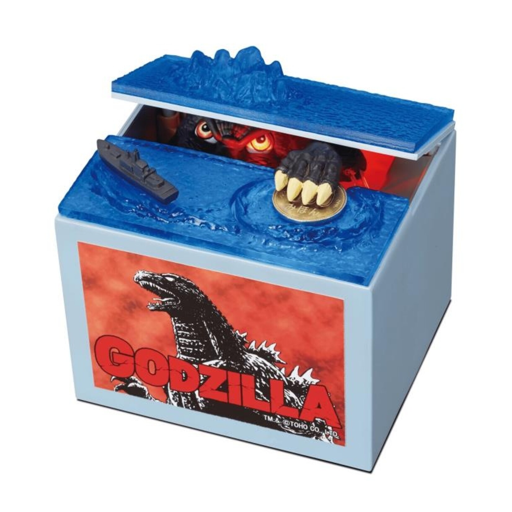 Godzilla in Box Bank