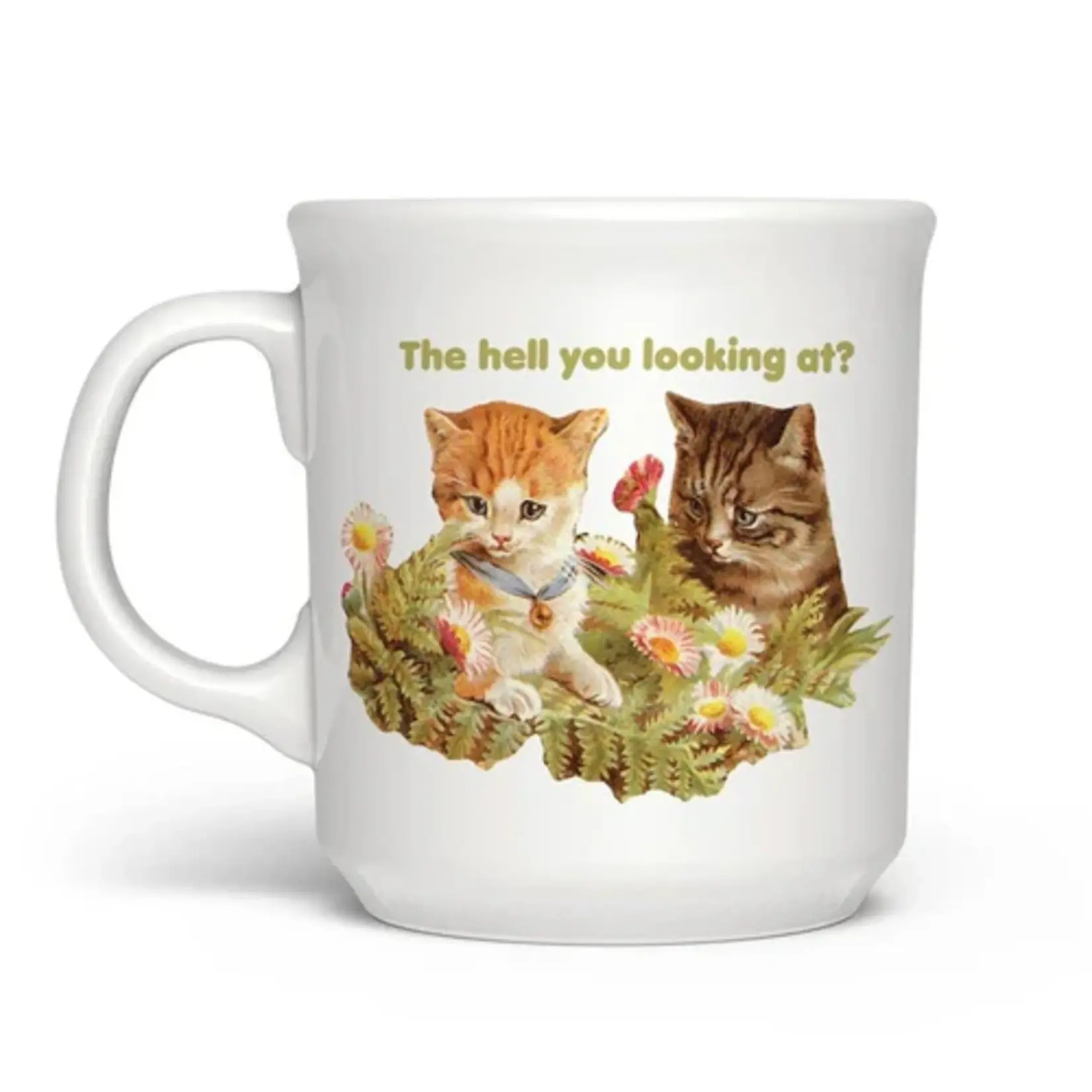 Hell You Looking At? Say Anything Mug