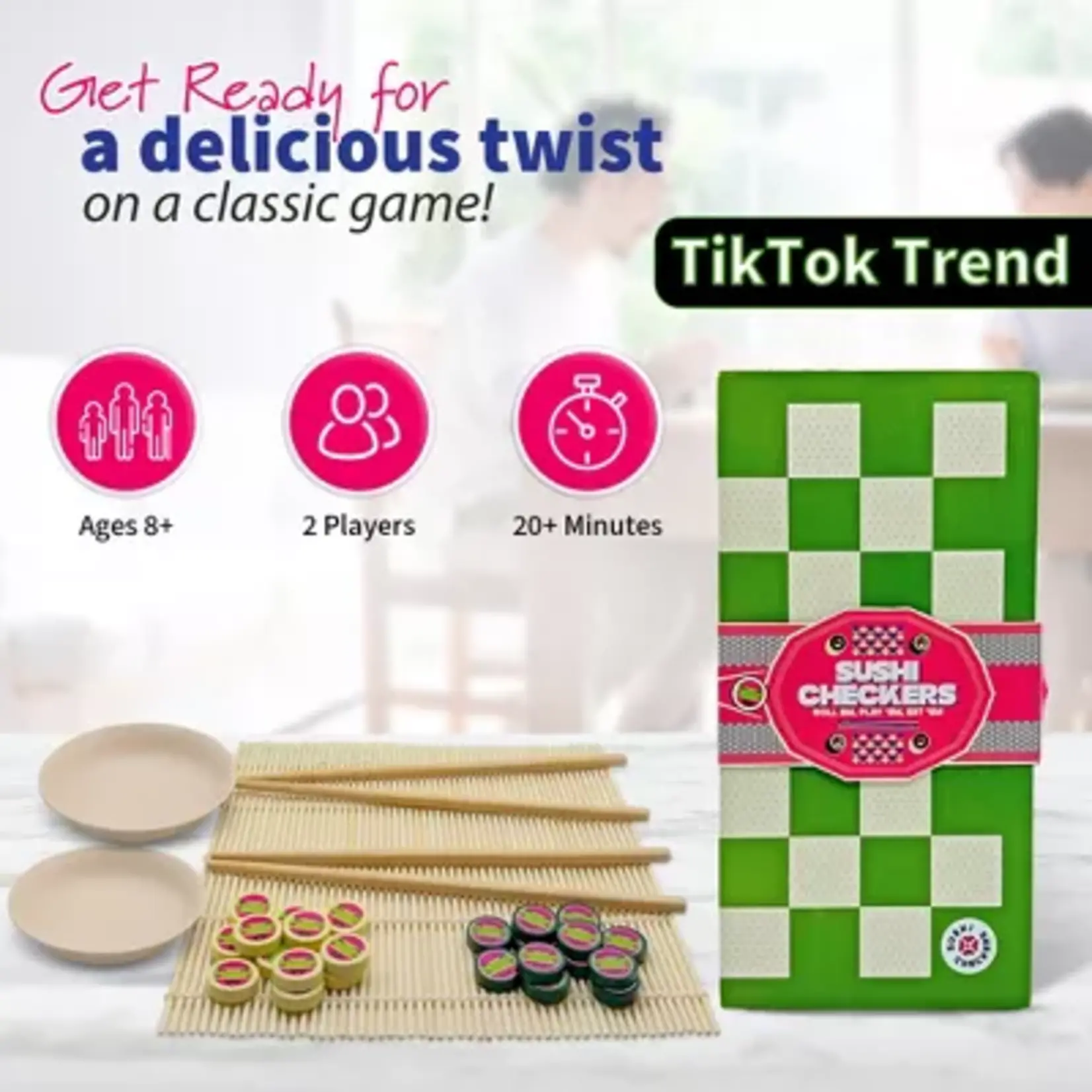 Sushi Checkers Game