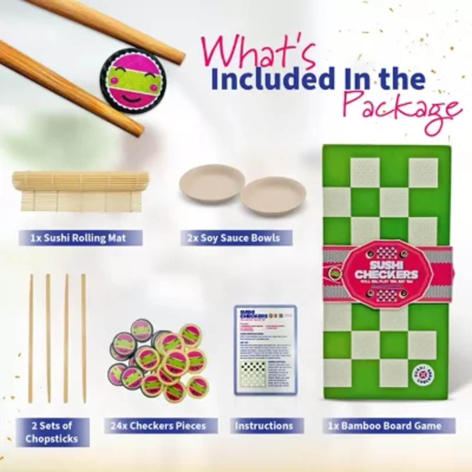 Sushi Checkers Game
