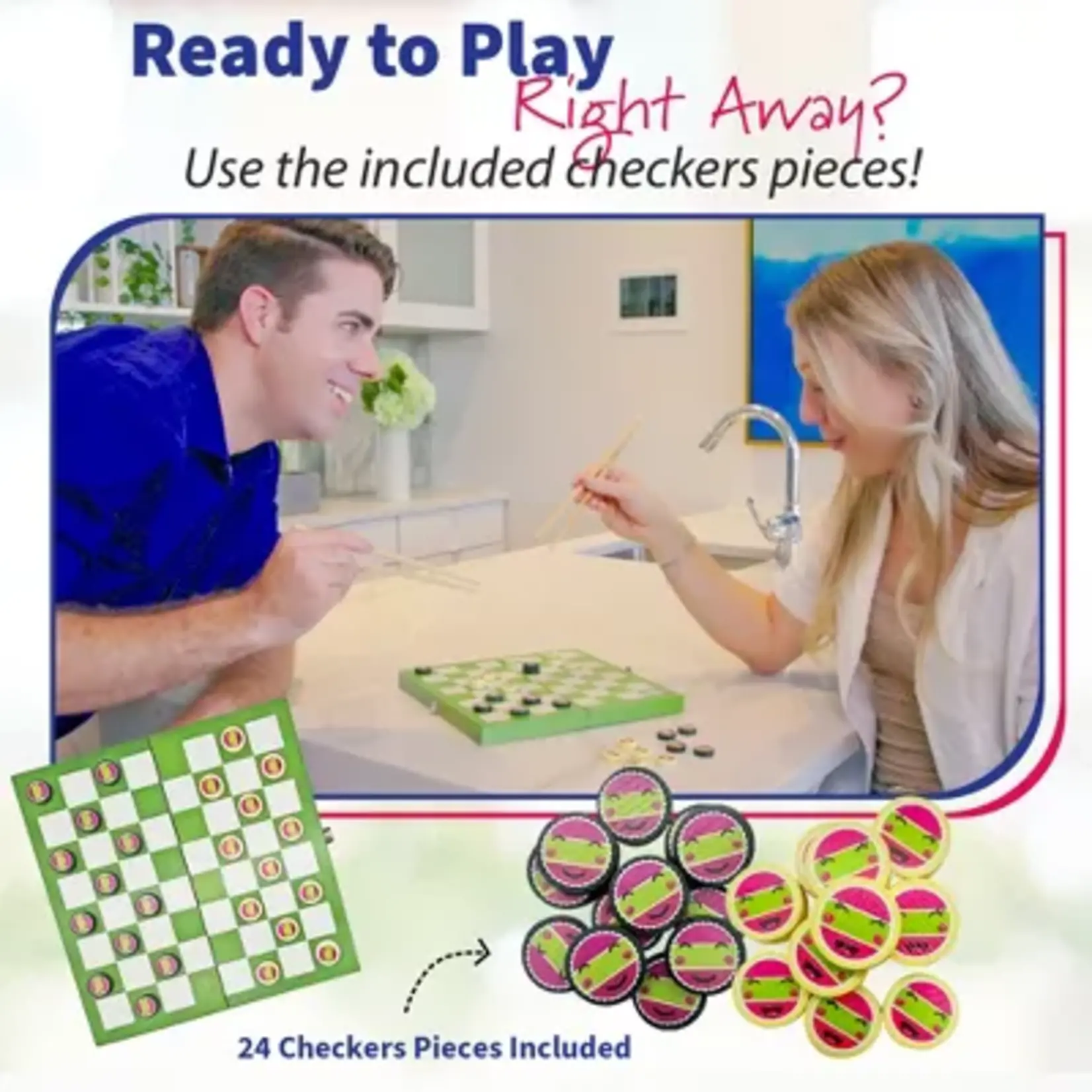 Sushi Checkers Game