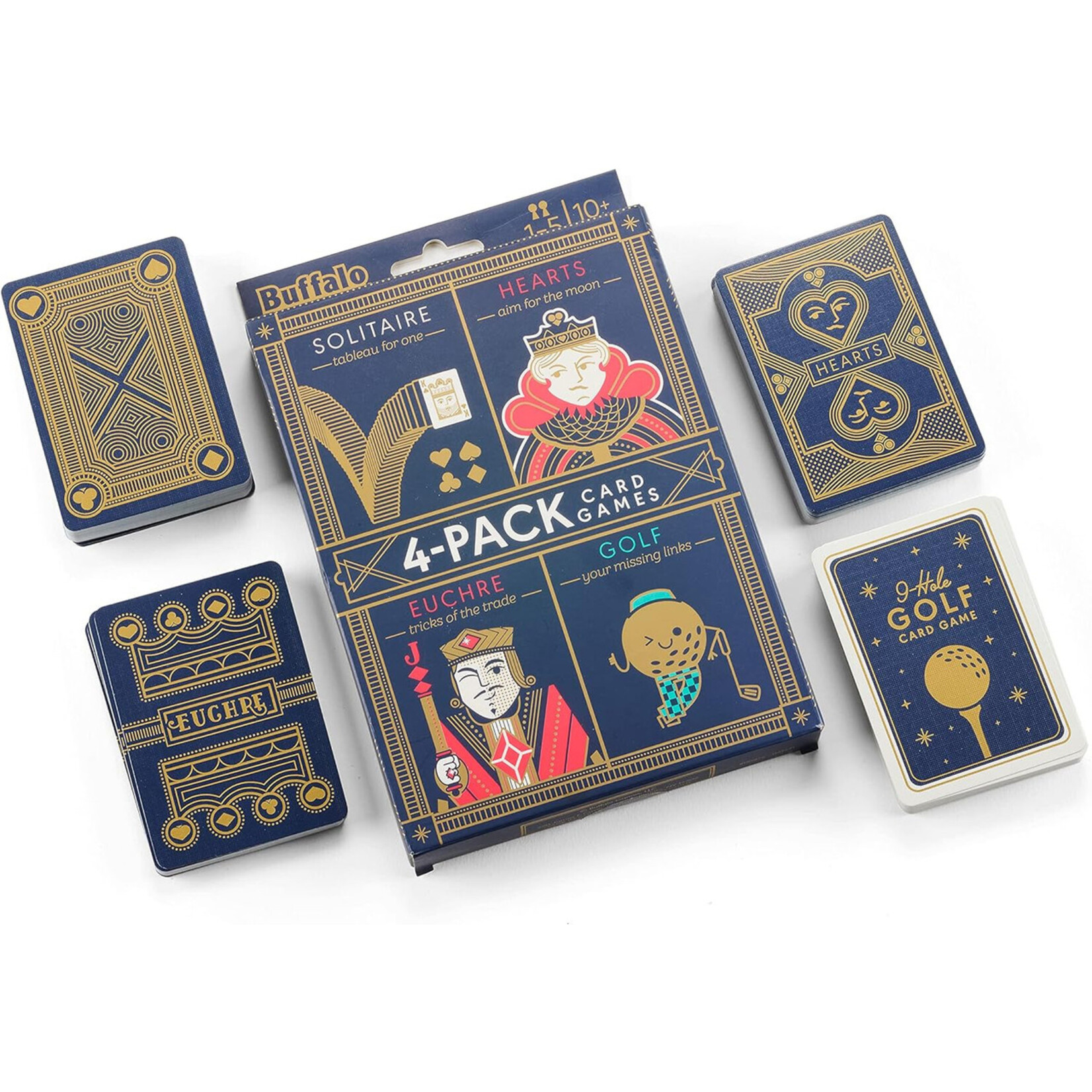 4pk Card Game Pack