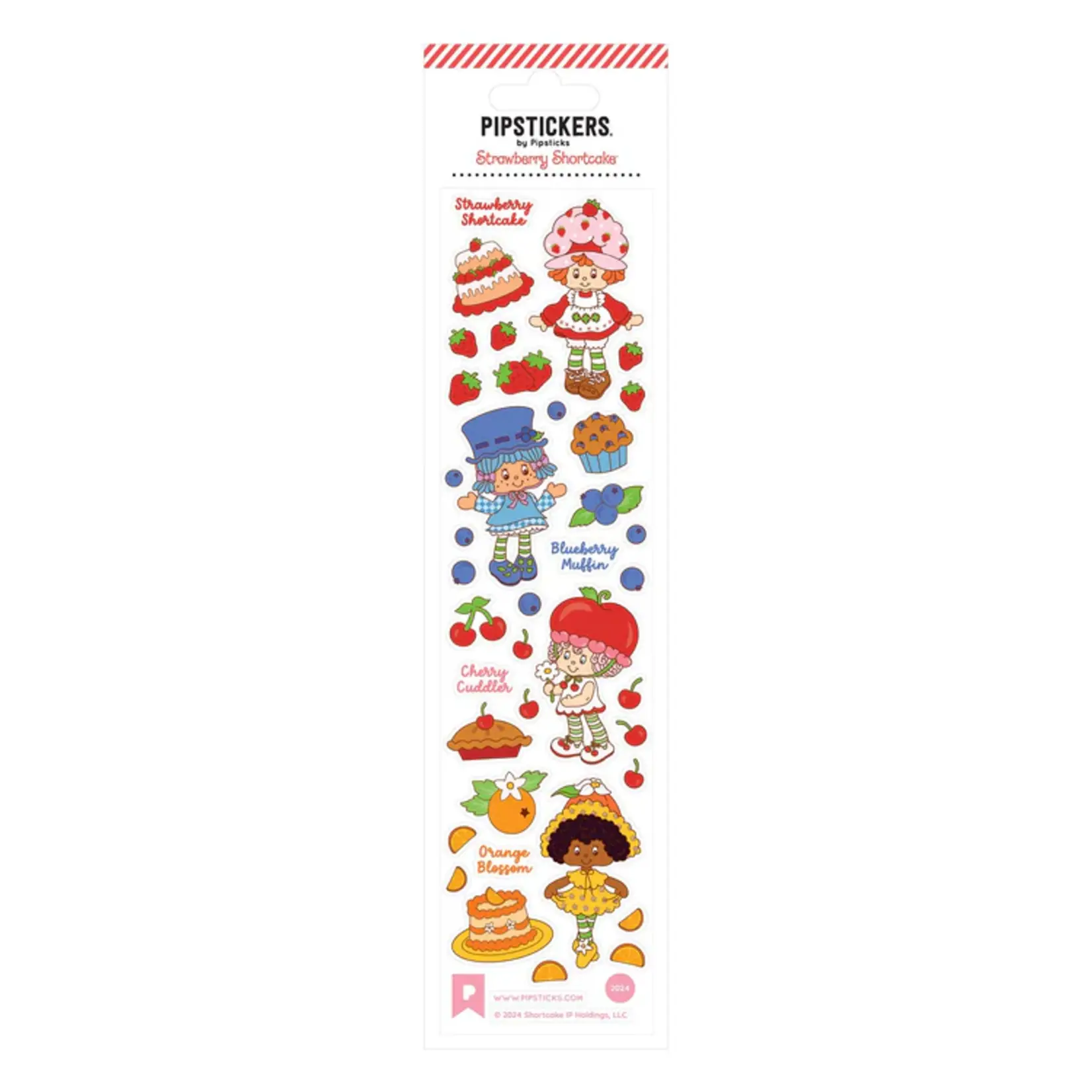 Strawberry Shortcake Dessert Darlings Sticker Sheet