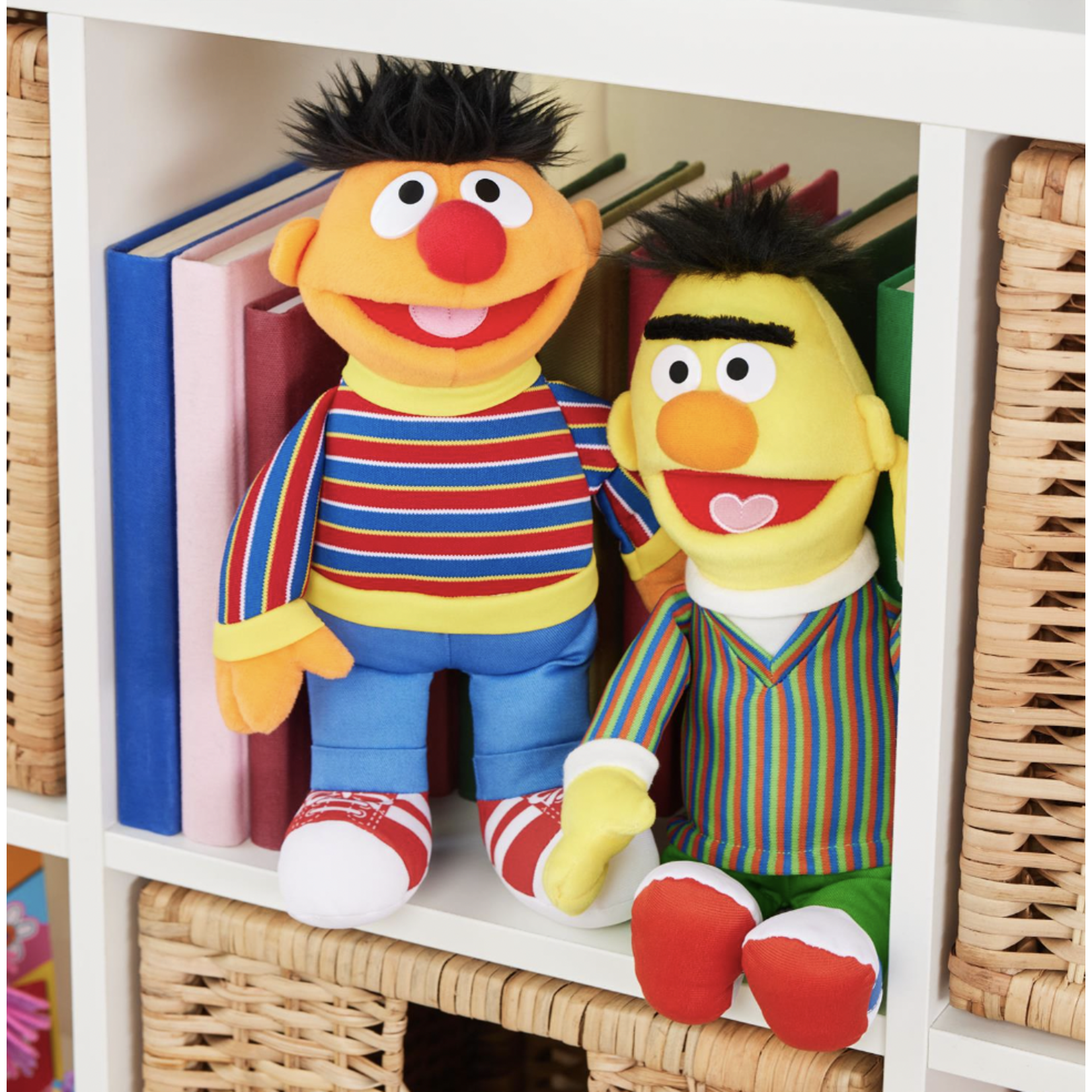 Plush Bert Sesame Street 14"