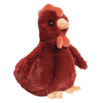 Rhodie Red Chicken Mini Soft Plush