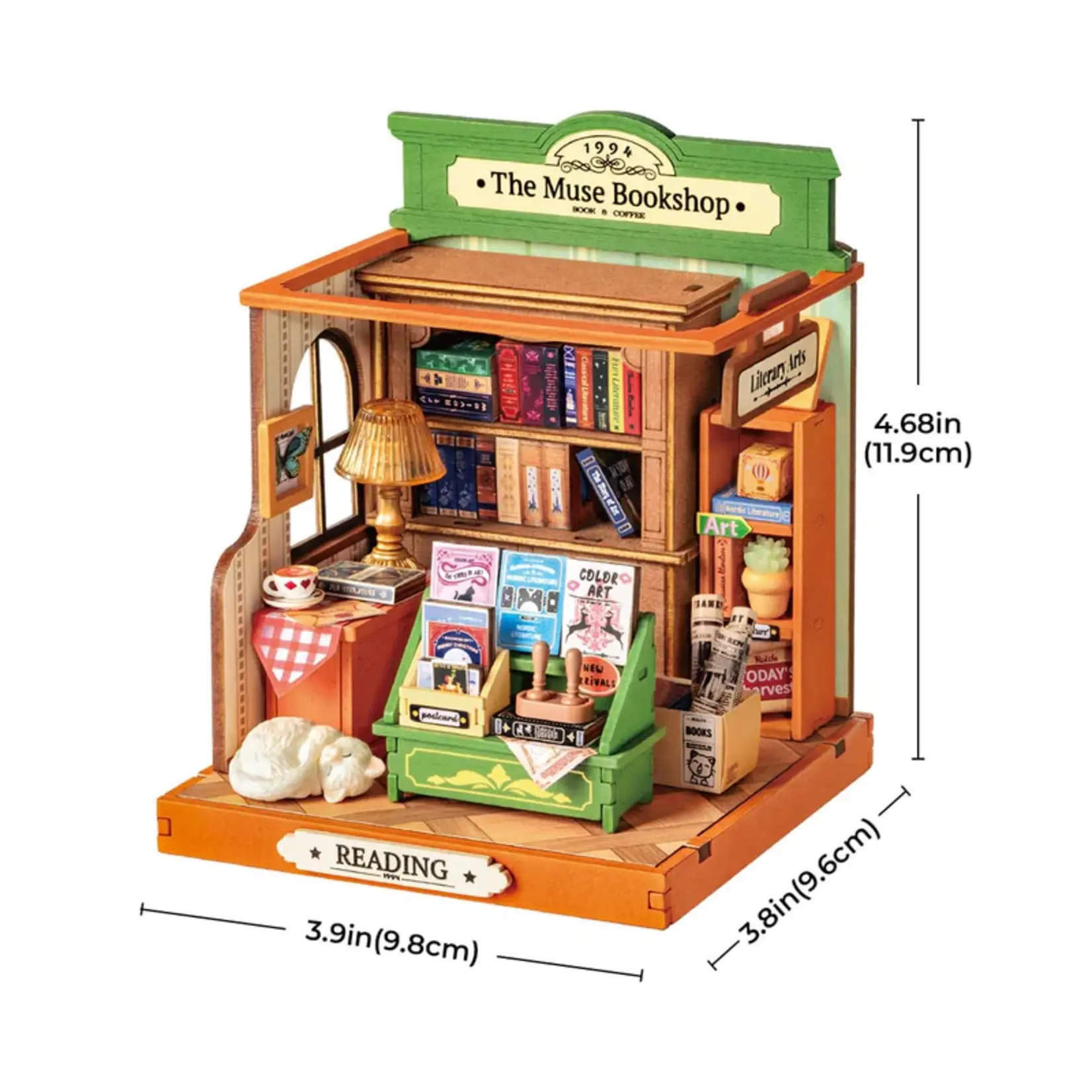 The Muse Bookshop DIY Miniature
