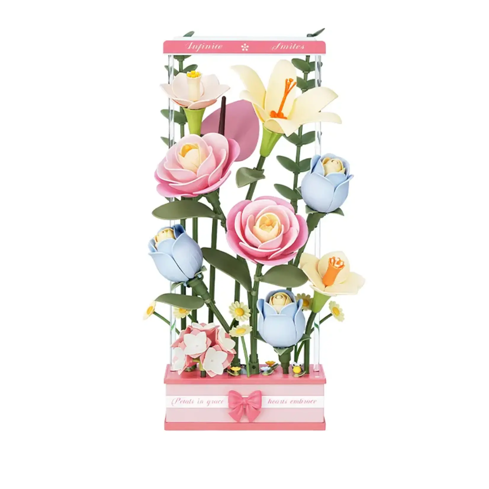 Blooming Bouquet Box: DIY 3D Puzzle