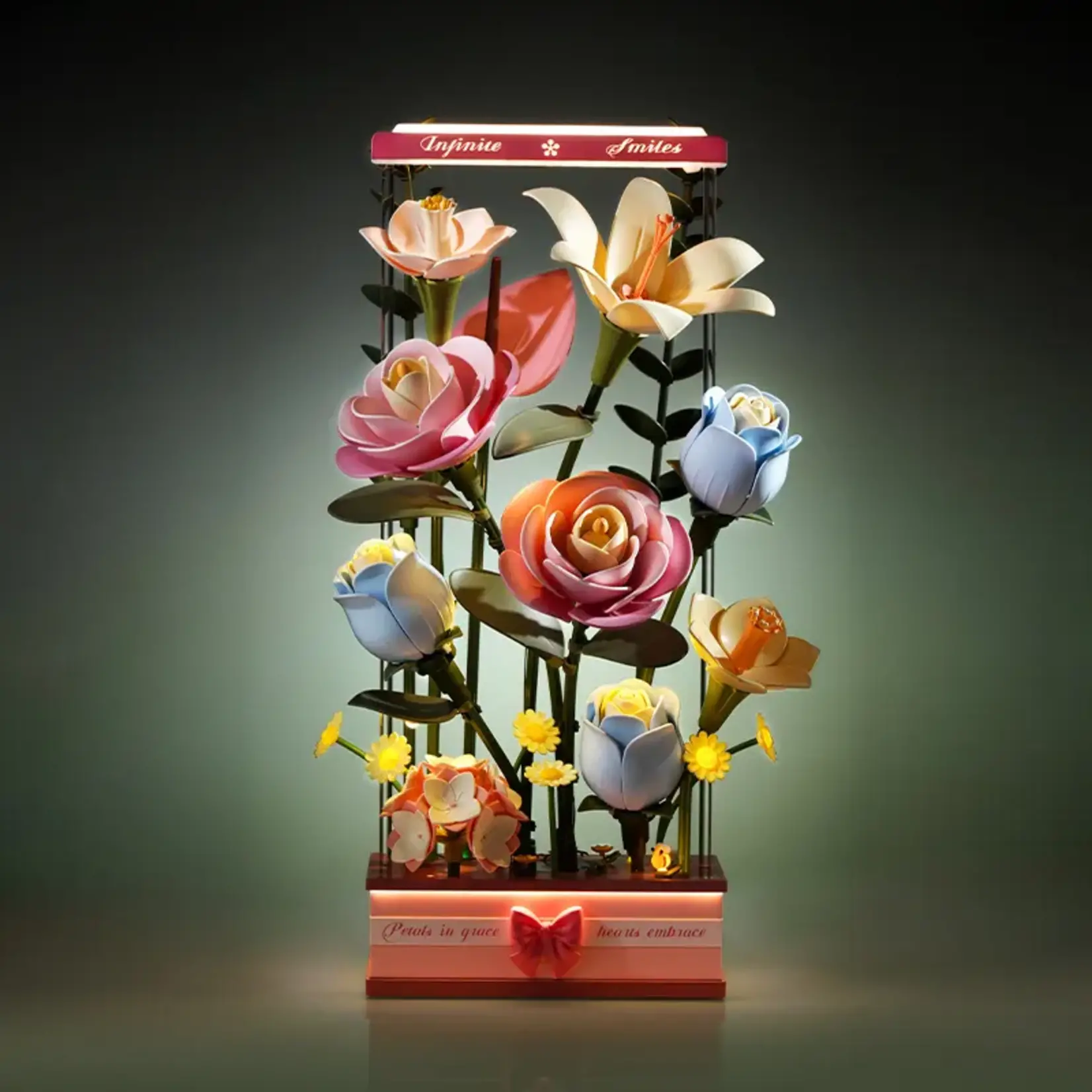 Blooming Bouquet Box: DIY 3D Puzzle