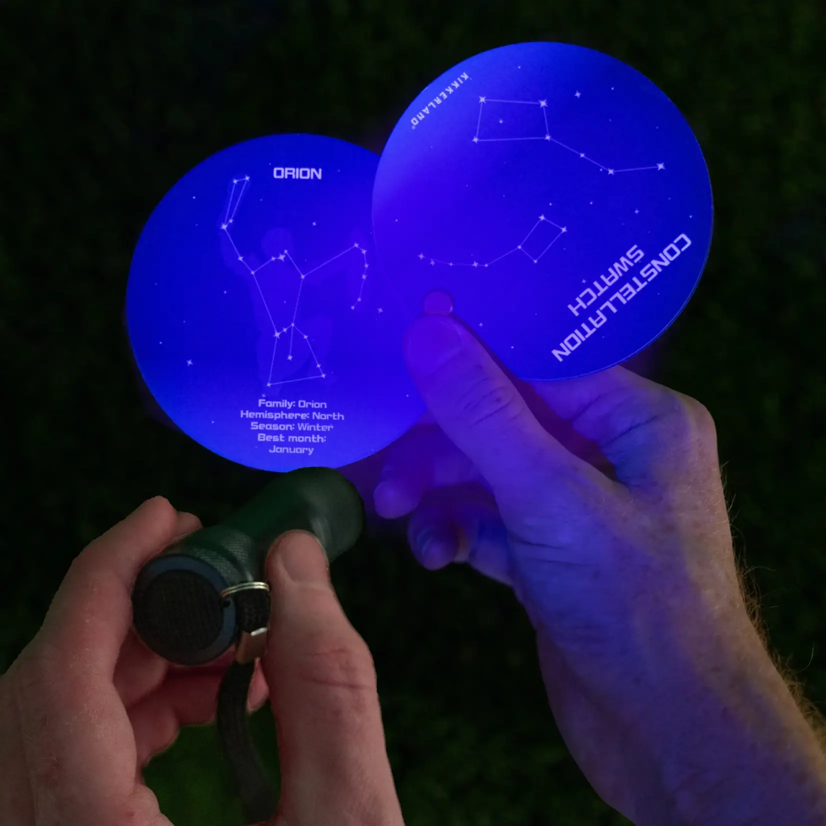 Constellation Swatch &UV Flashlight