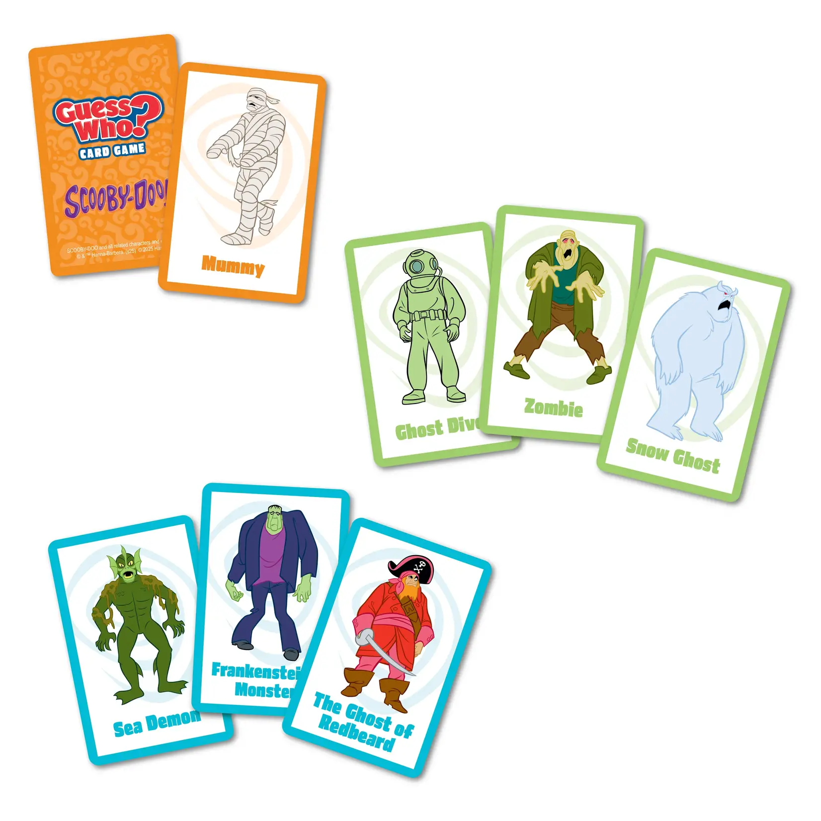 Guess Who Card Scooby Doo