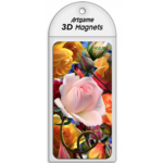 Wild Roses 3D Magnet