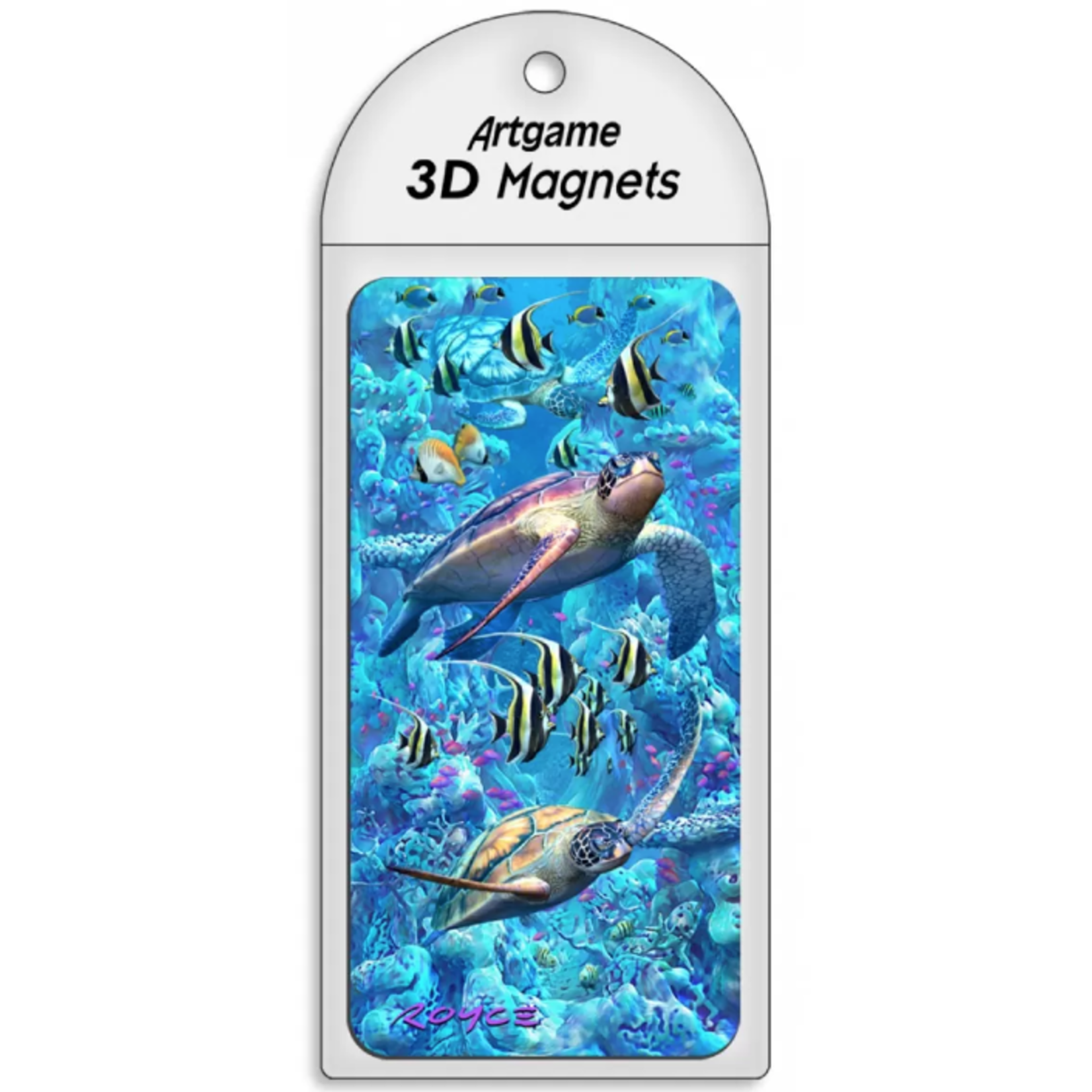 Turtle Town 3D Magnet