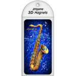 Saxophone 3D Magnet