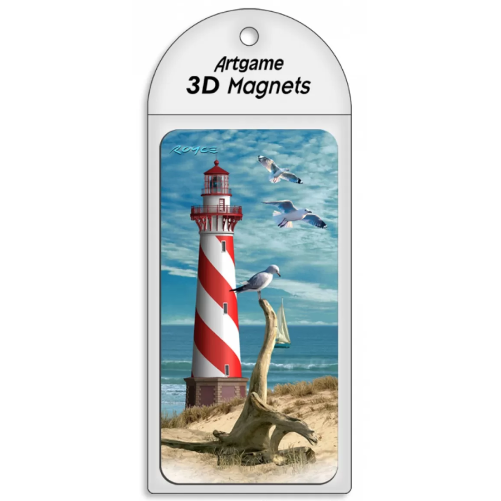Lighthouse 3D Magnet