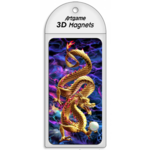 Golden Dragon 3D Magnet