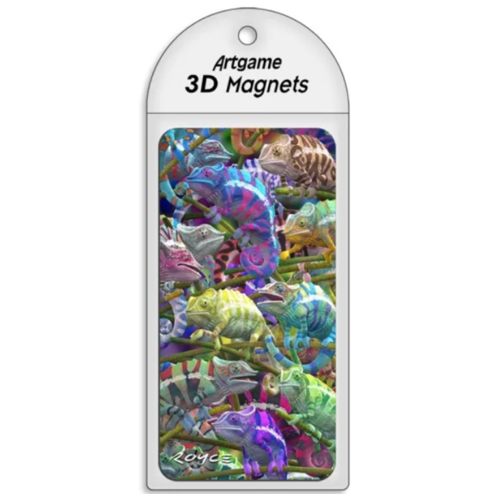 Chameleons 3D Magnet