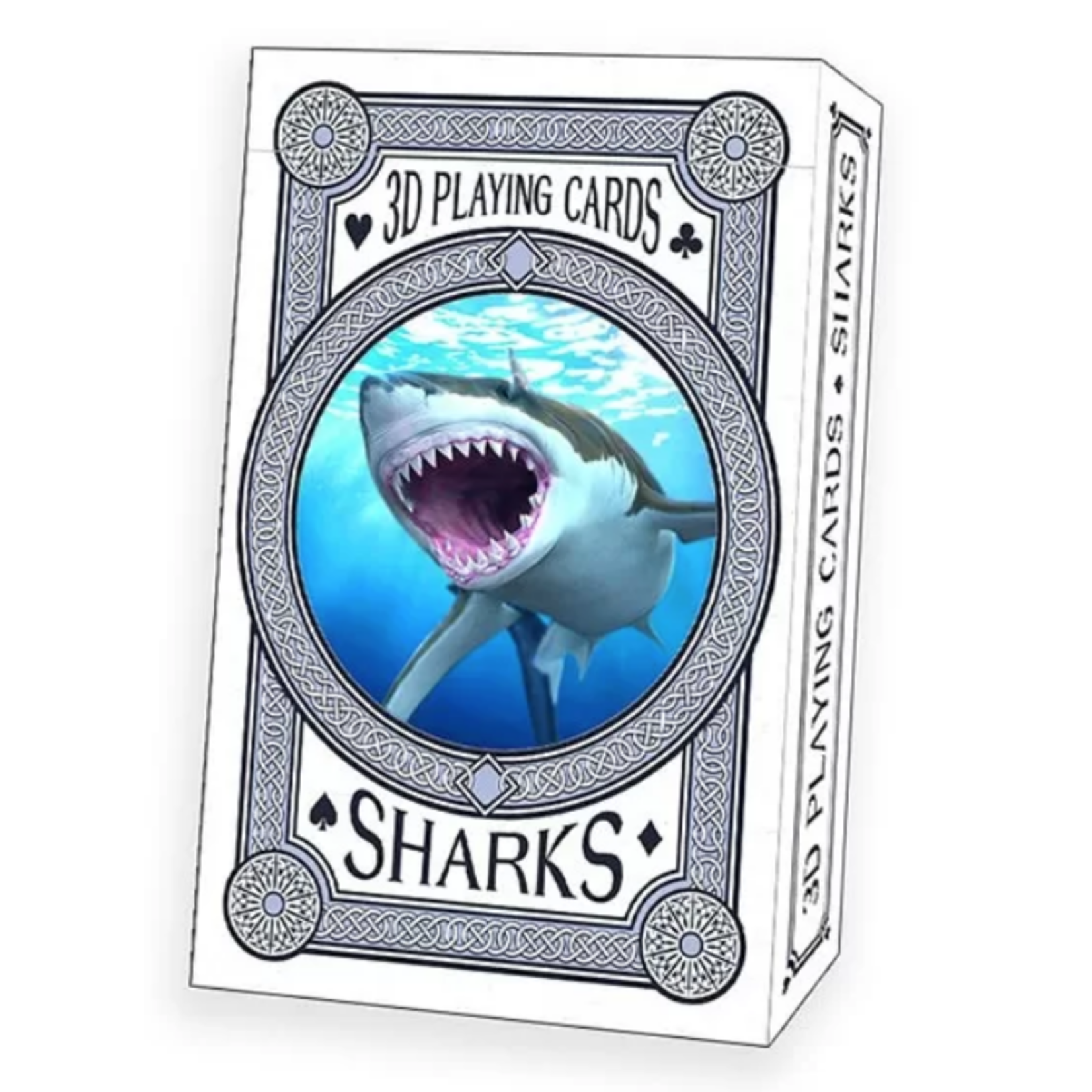 Sharks 3D Playing Cards