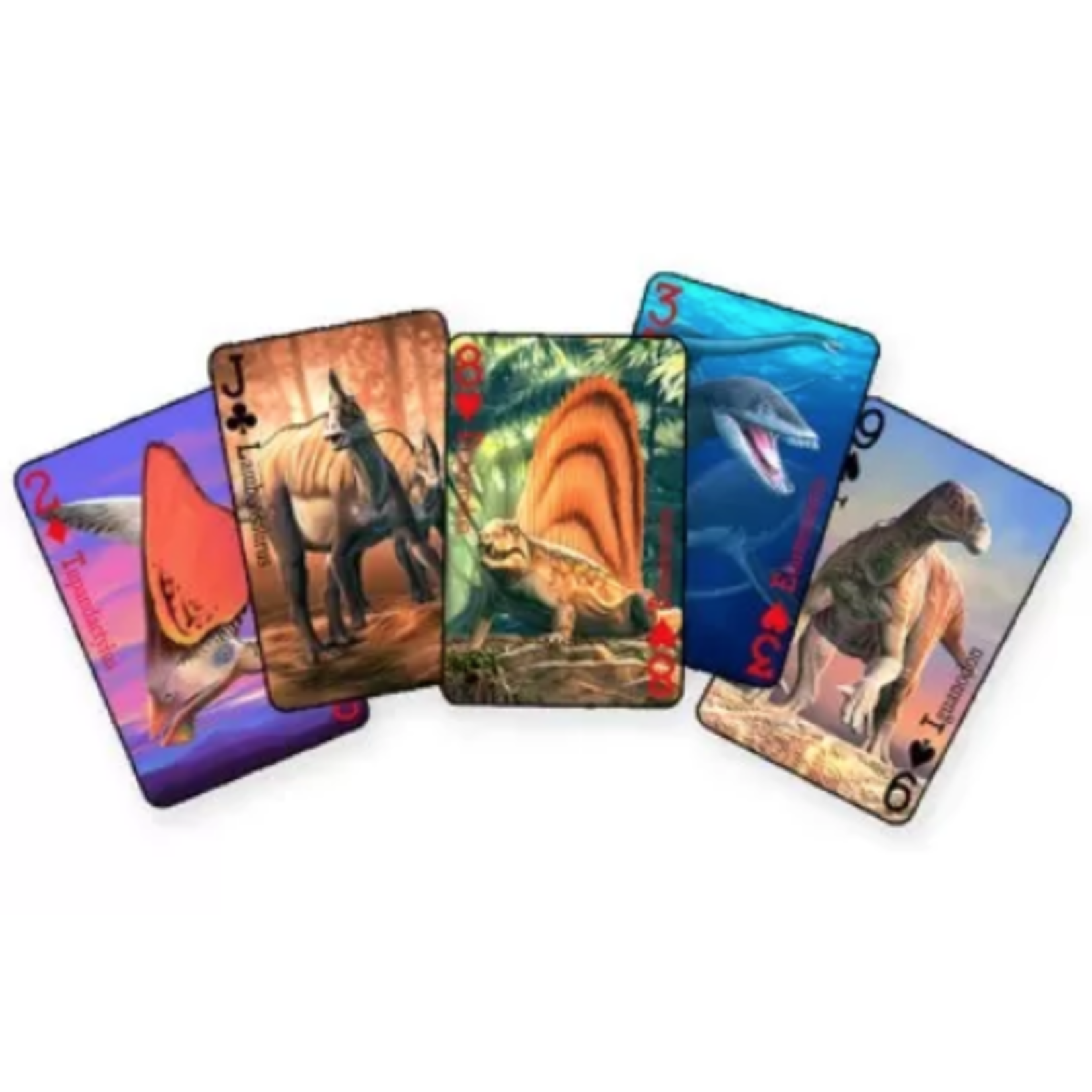 Dinosaur 3D Playing Cards
