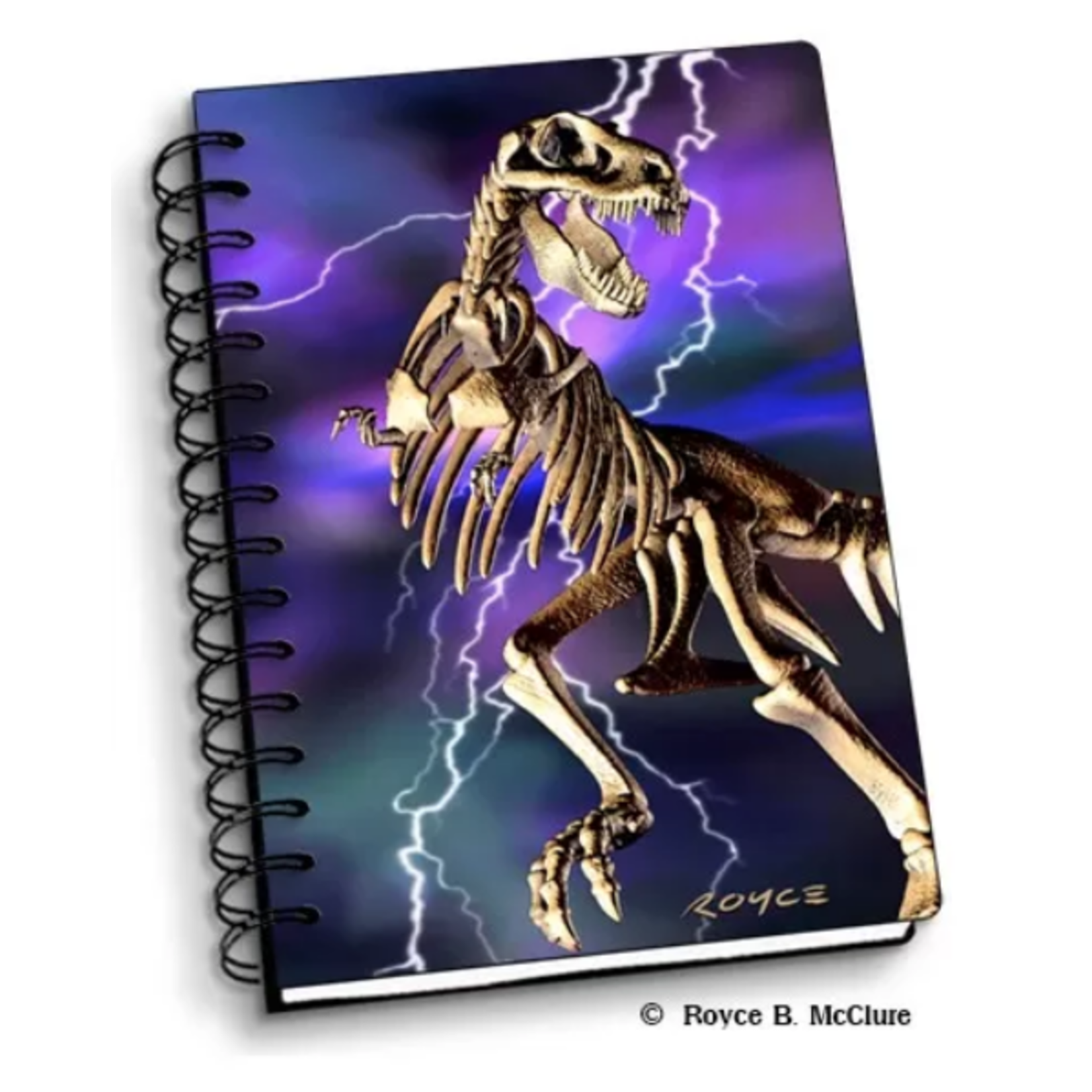 3D T-Rex Notebook