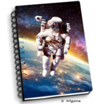 Space Walk 4"x6" Notebook