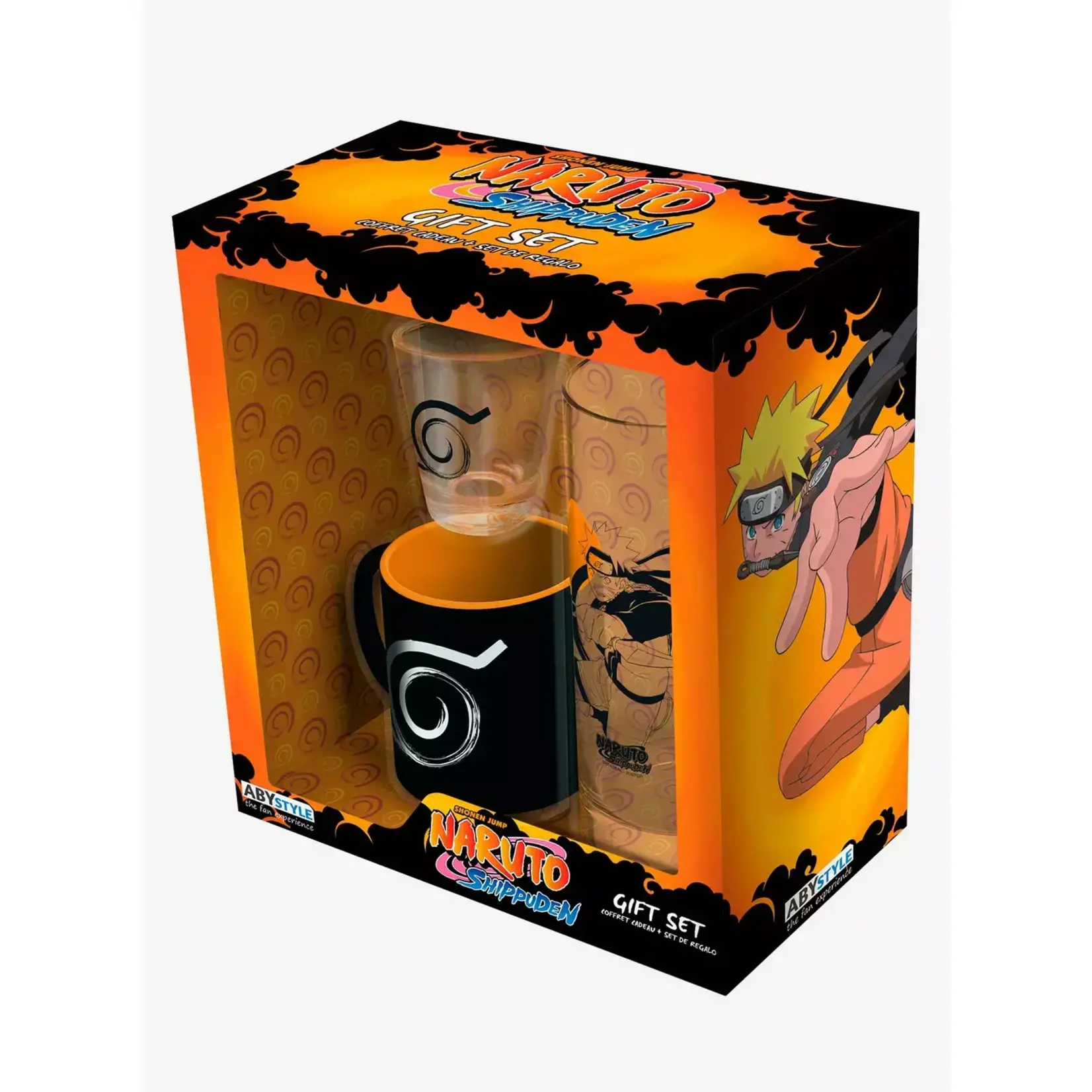 Naruto Shippuden 3pc Drinkware Set