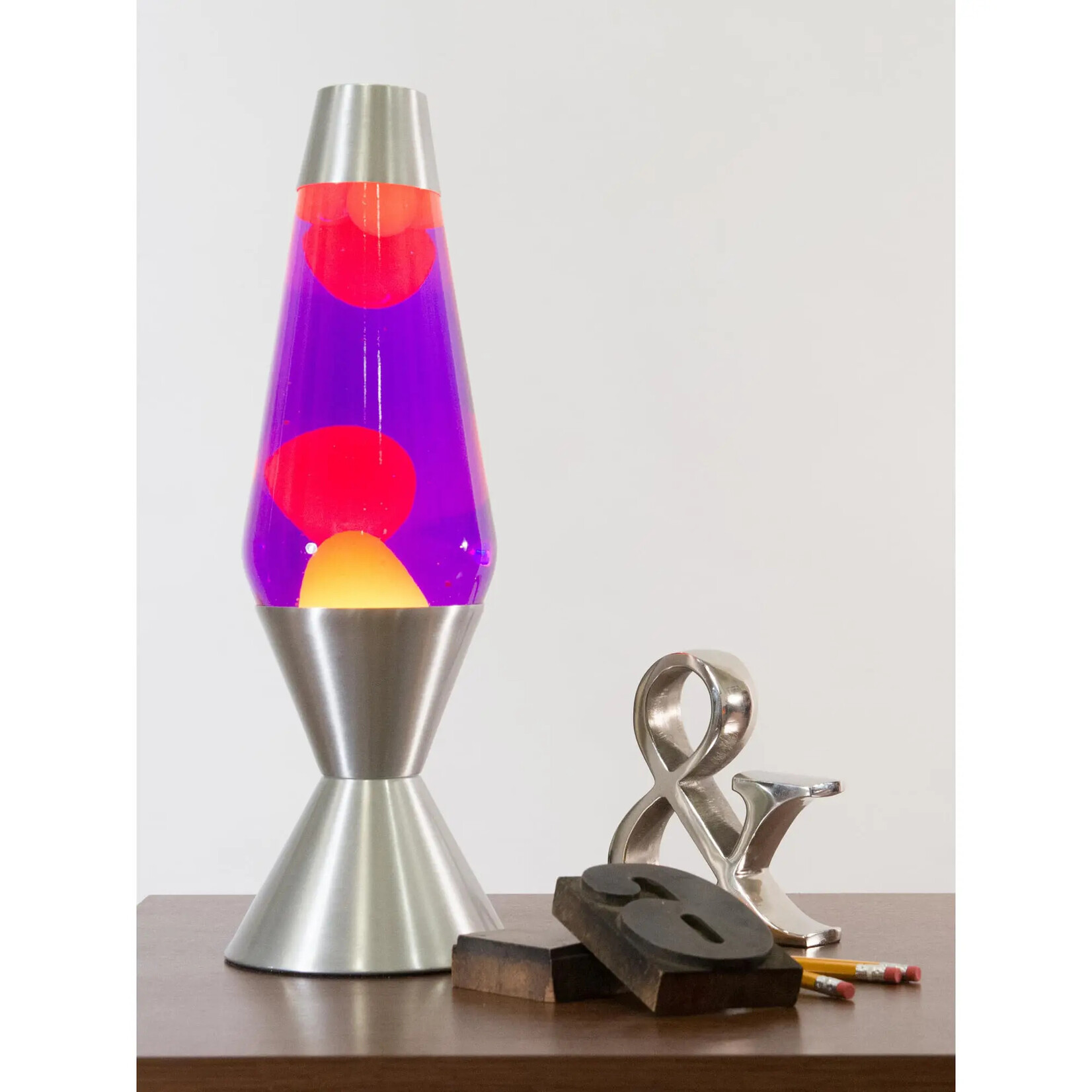 Yellow & Purple 16.3" Lava Lamp