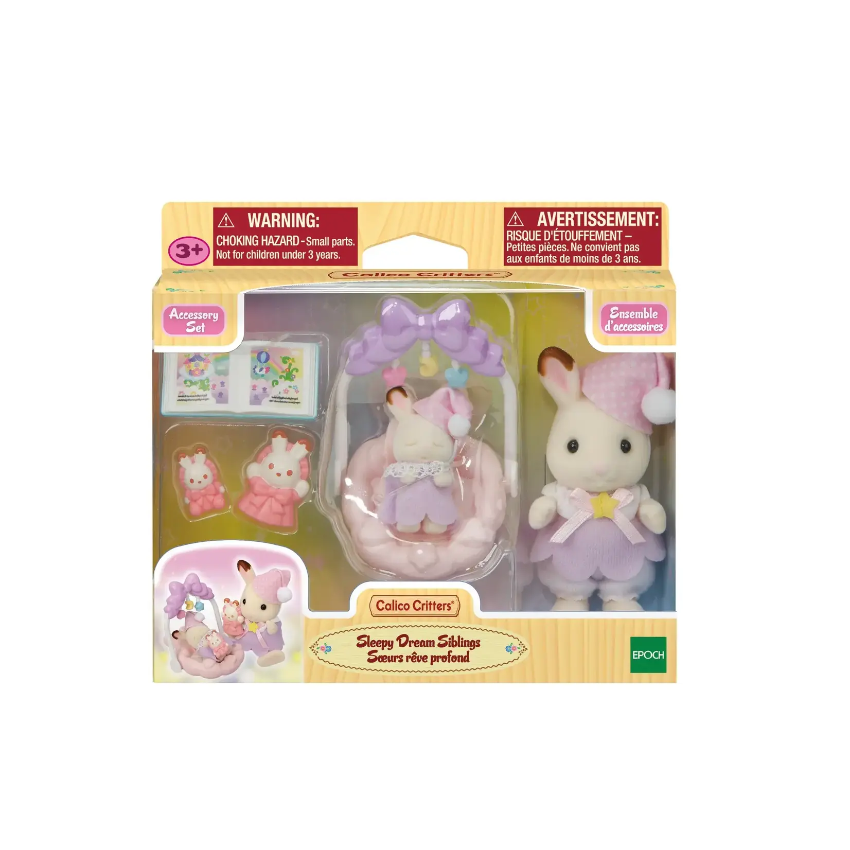 Calico Critters Sleepy Dream Siblings Playset