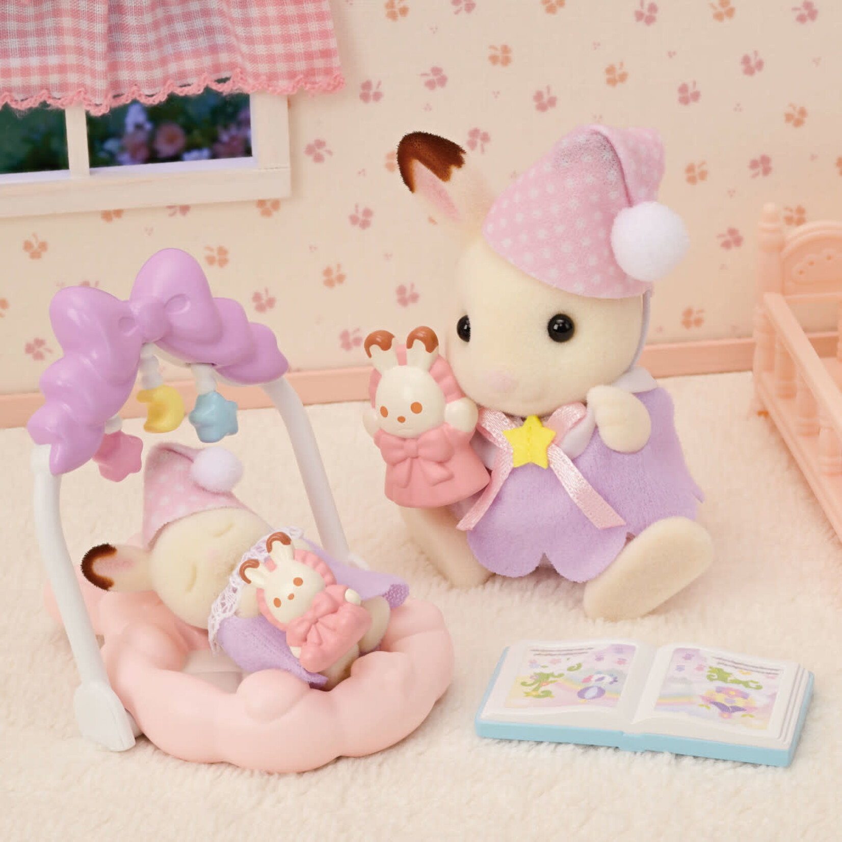 Calico Critters Sleepy Dream Siblings Playset