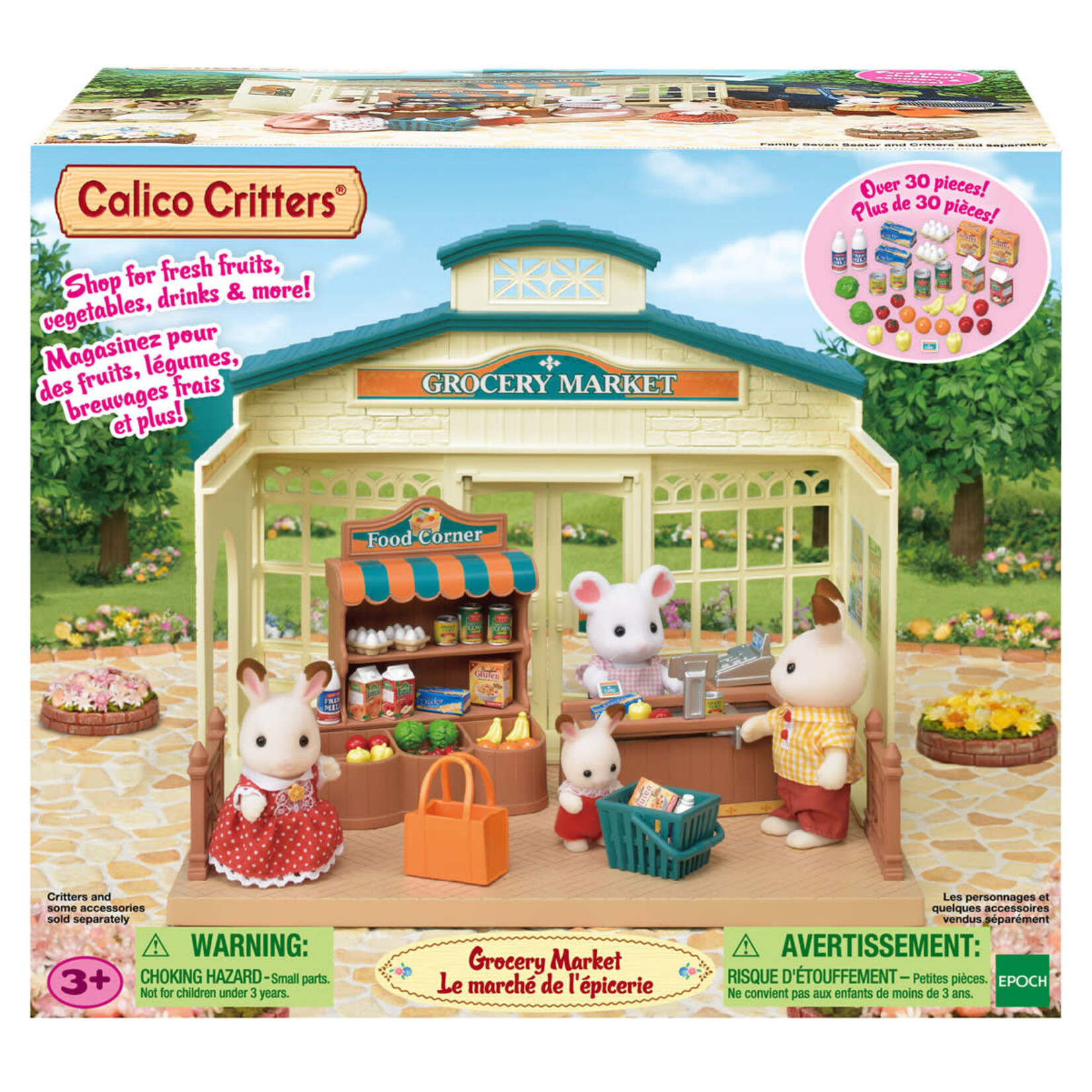 Calico Critters Grocery Market Playset