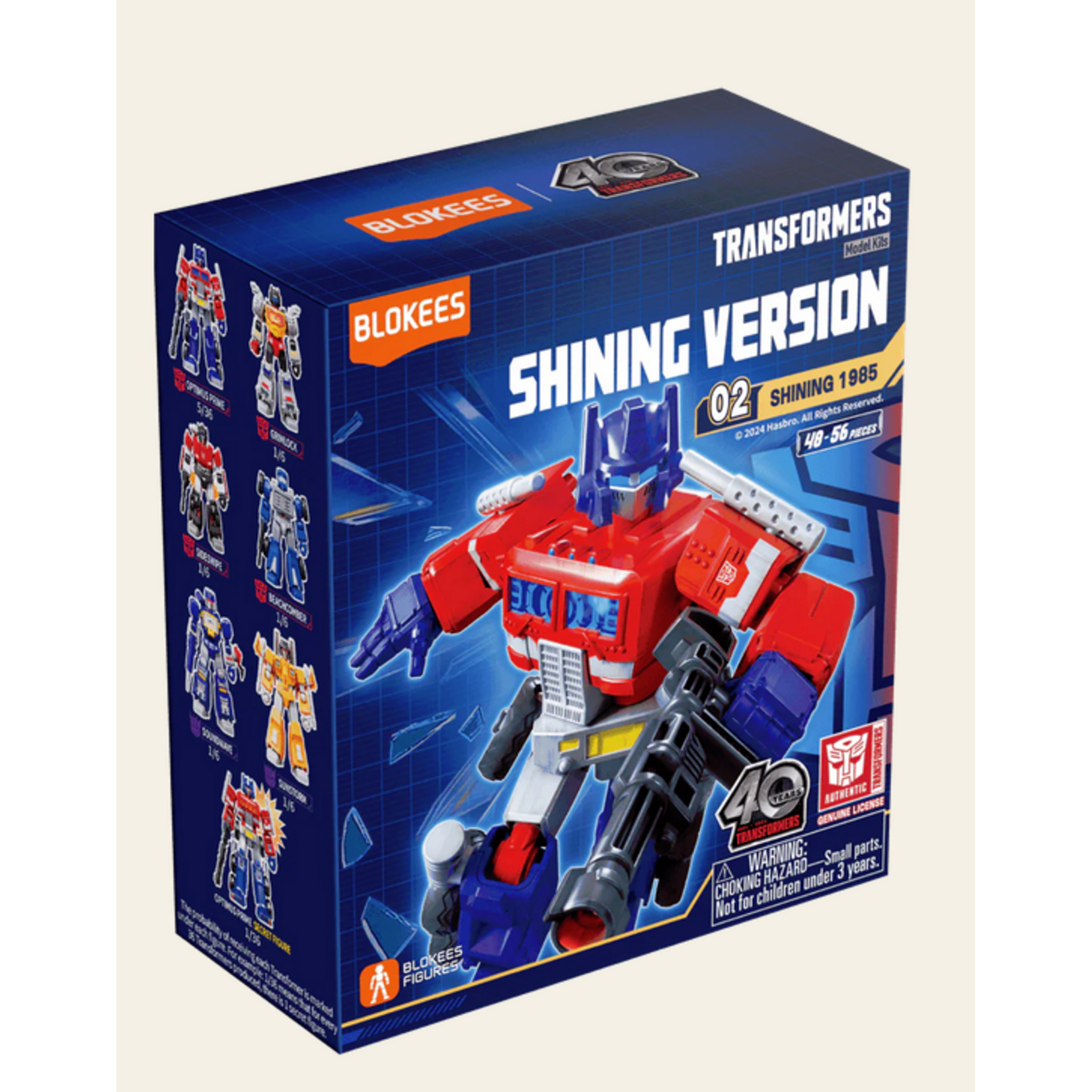 Transformers Shining Version 02 Shining 1985 Surprise Box (1 Random Figure!)
