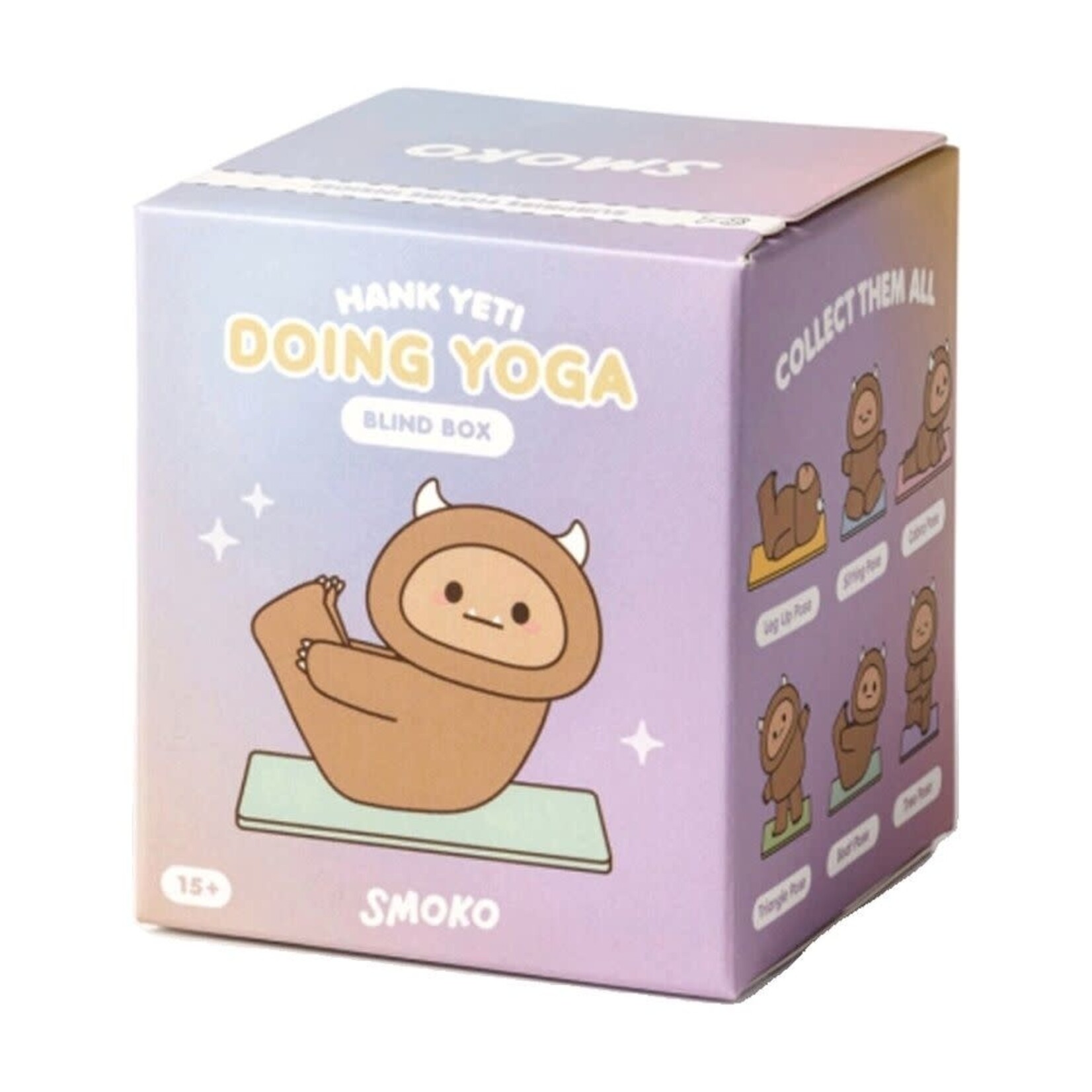 smoko Hank Yeti Doing Yoga Blind Box by Smoko