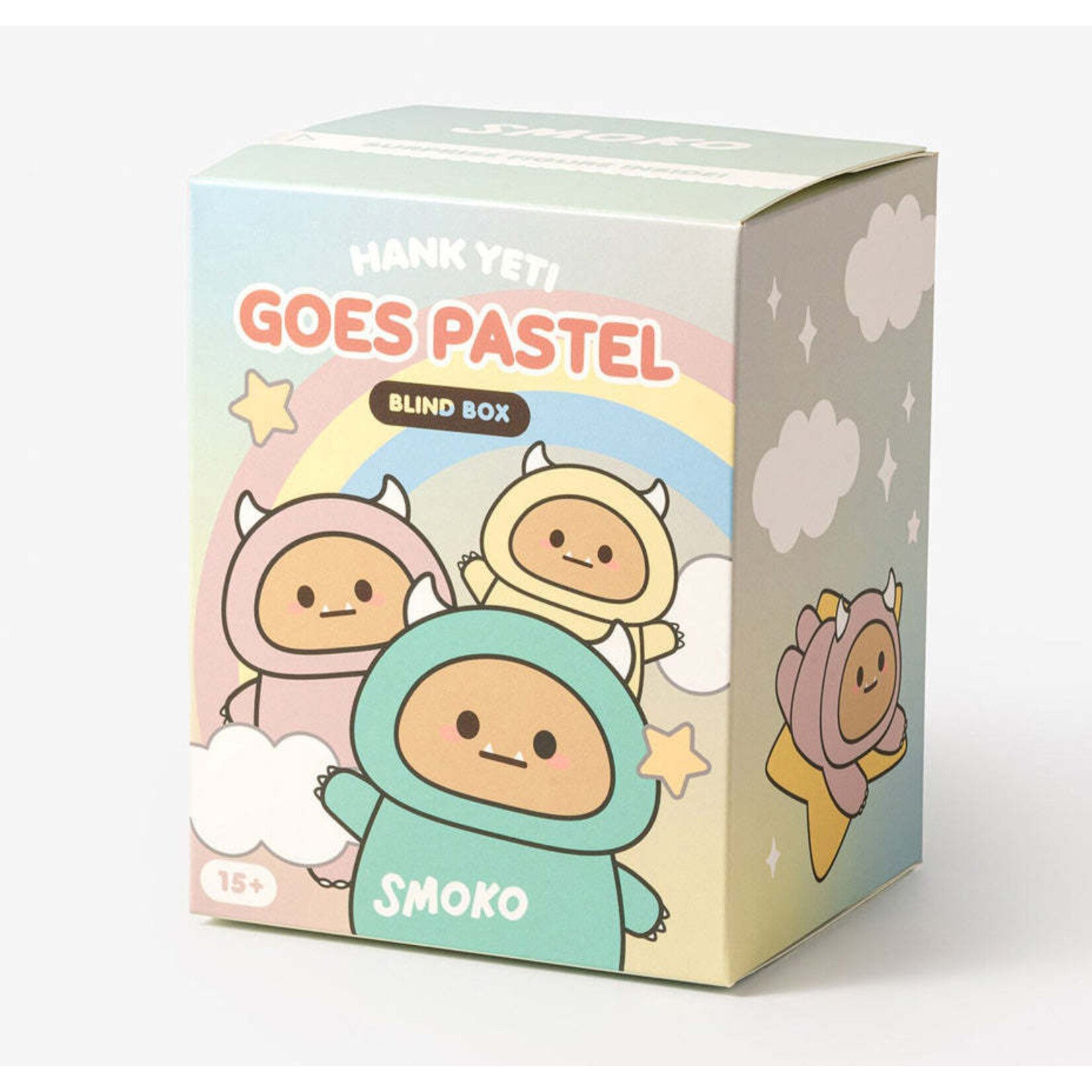 Hank Yeti Goes Pastel Plush Bag Charm Surprise Box