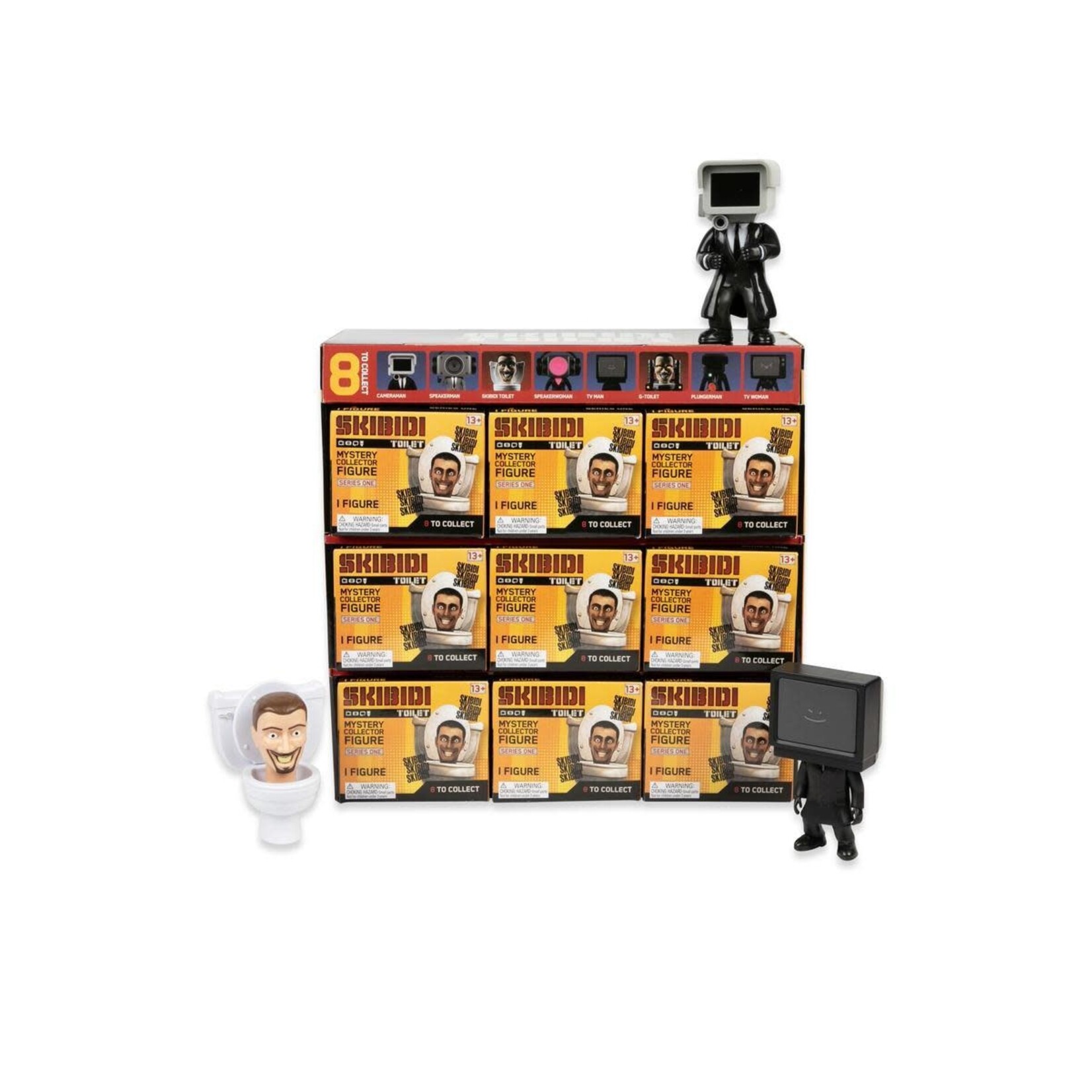 Skibidi Toilet Series 1 Mystery Figure Asst