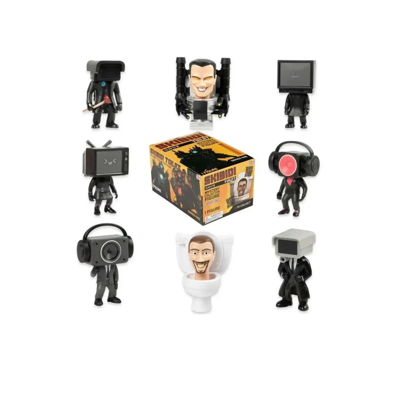 Skibidi Toilet Series 1 Mystery Figure Asst