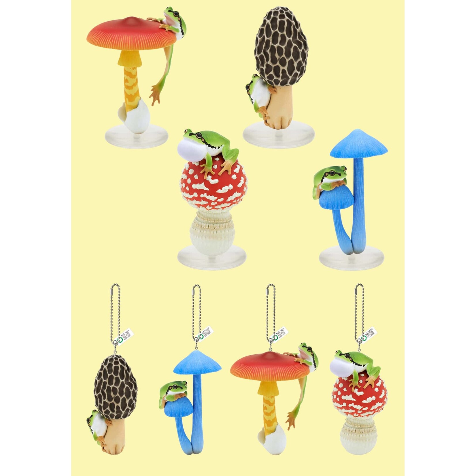 KITAN CLUB: Mushroom and Frog Series V2