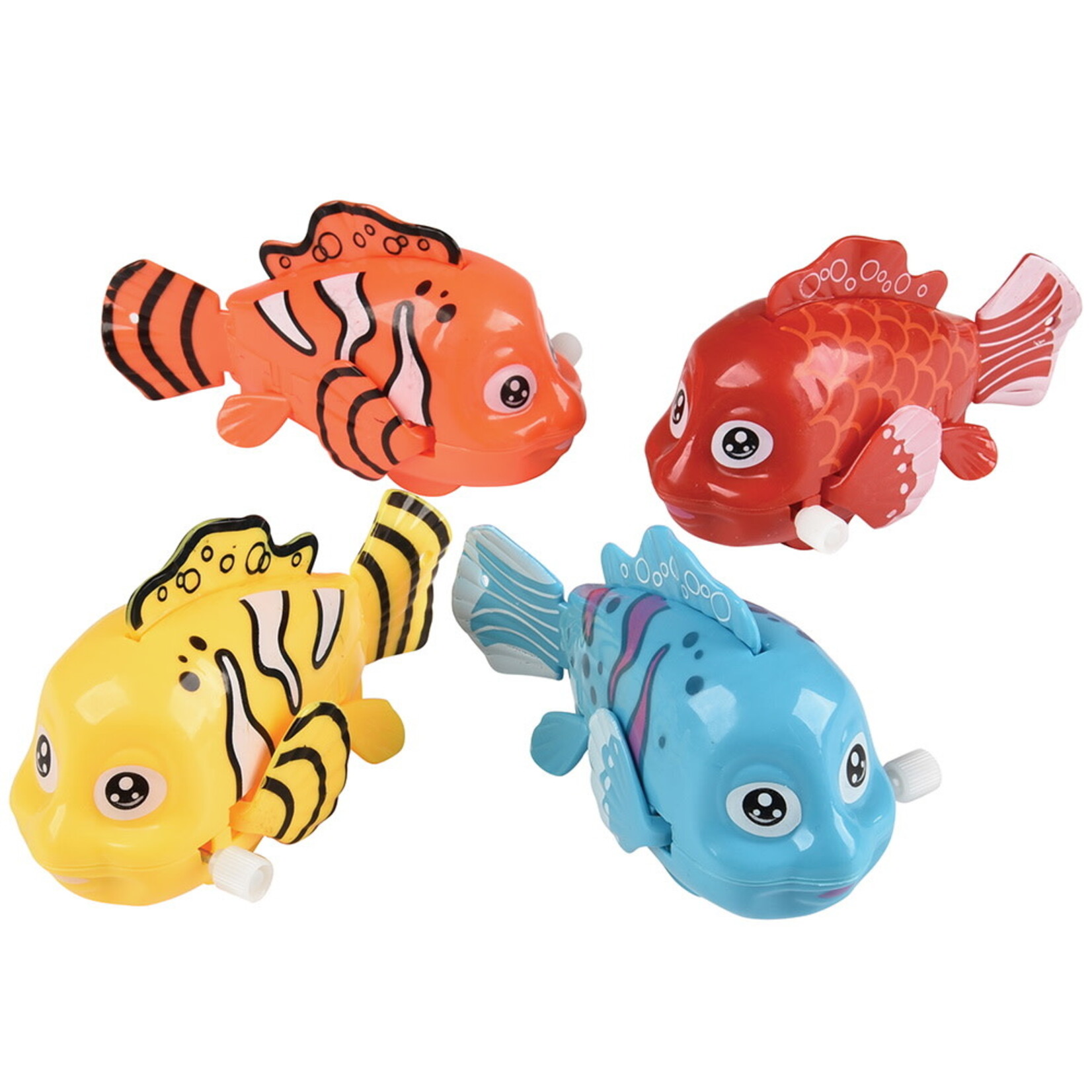 Tropical Fish Wind-Ups - Set of Four