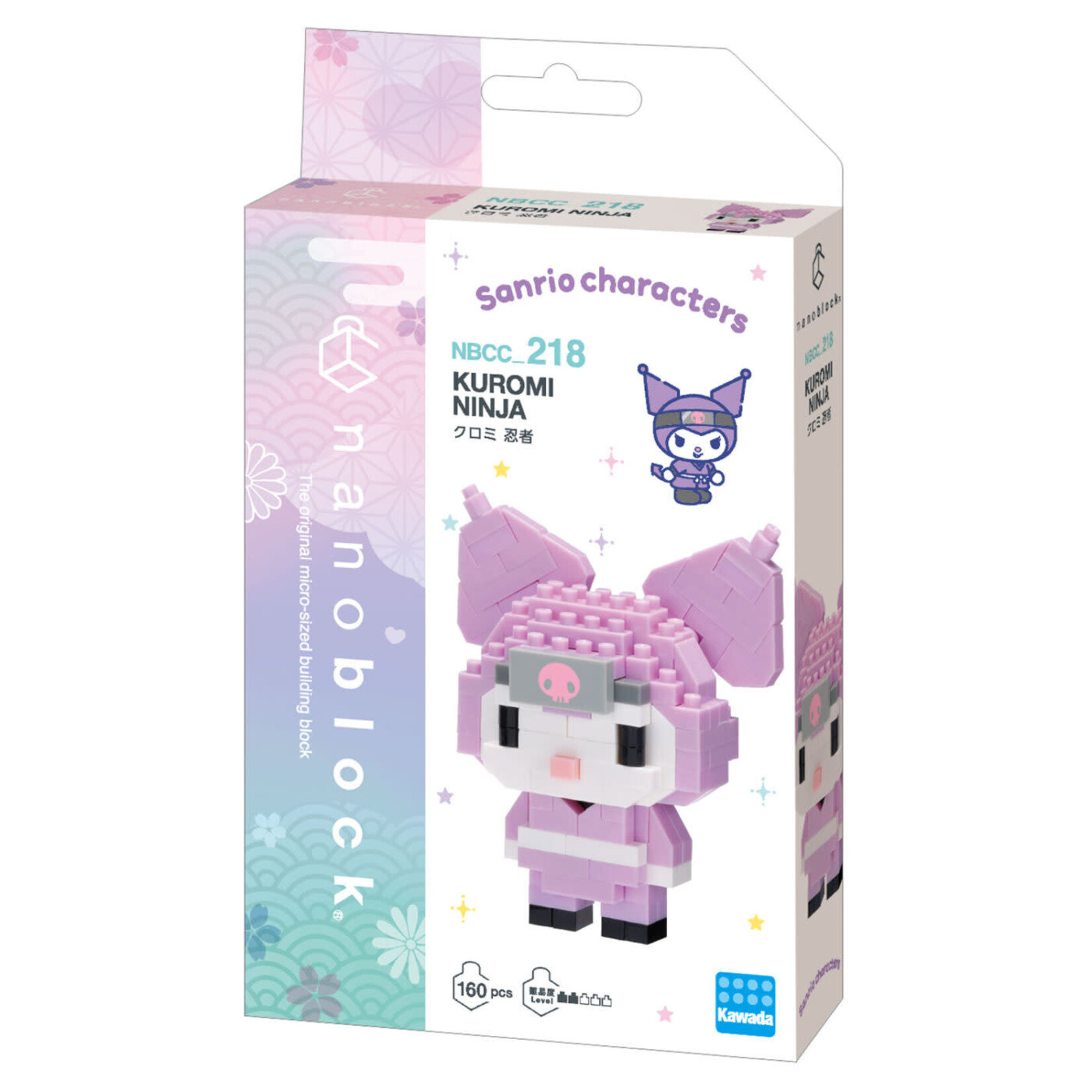 Kuromi Ninja: Sanrio x Nanoblock Character Collection Series