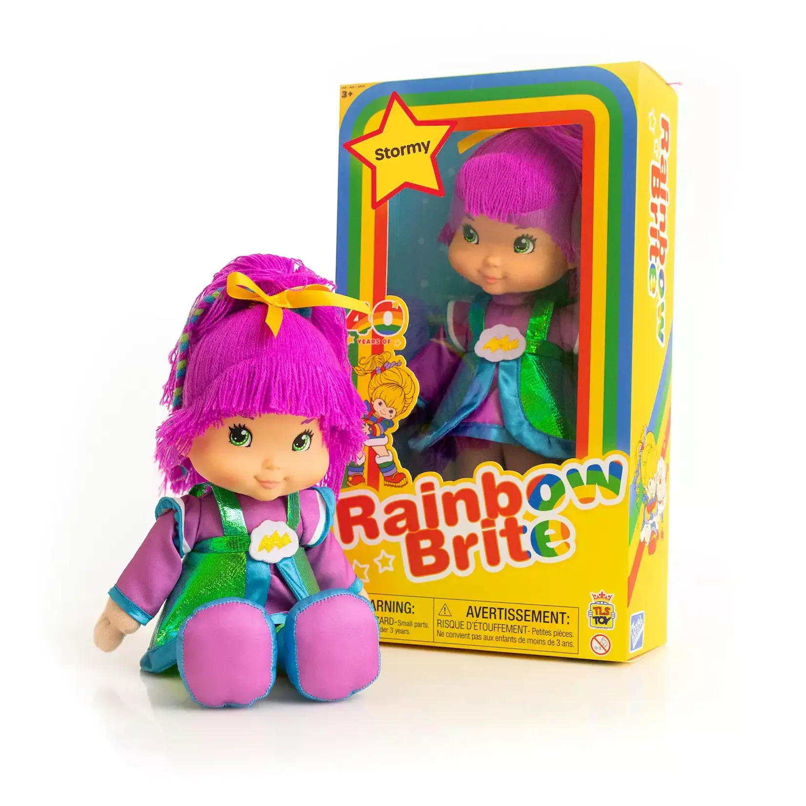 Rainbow Brite 12" Plush Doll Stormy