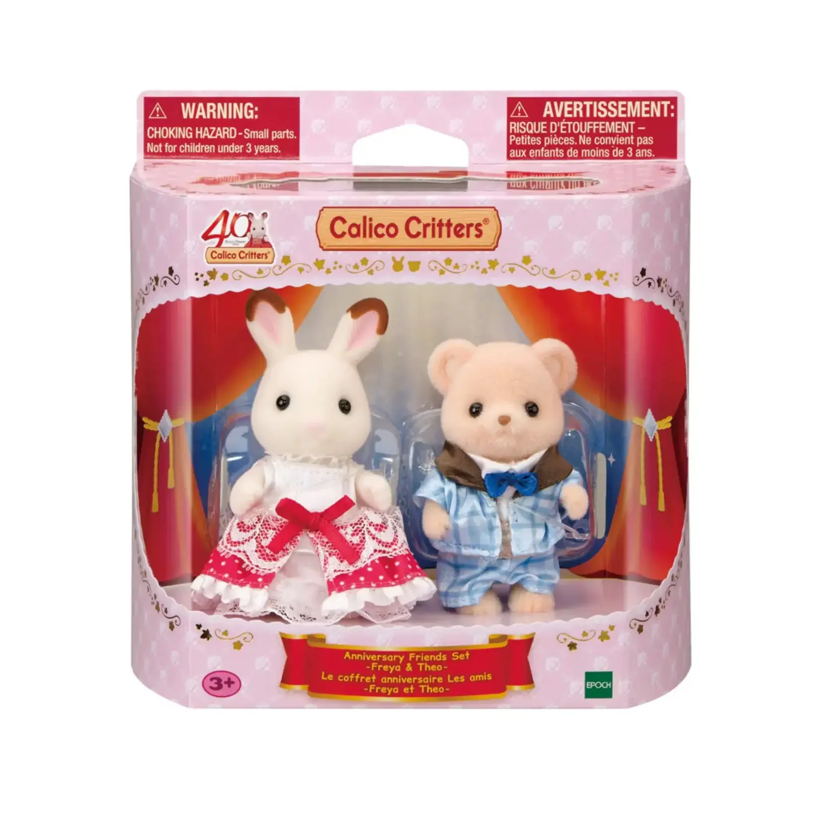 Calico Critters 40th Anniversary Set: Freya & Theo