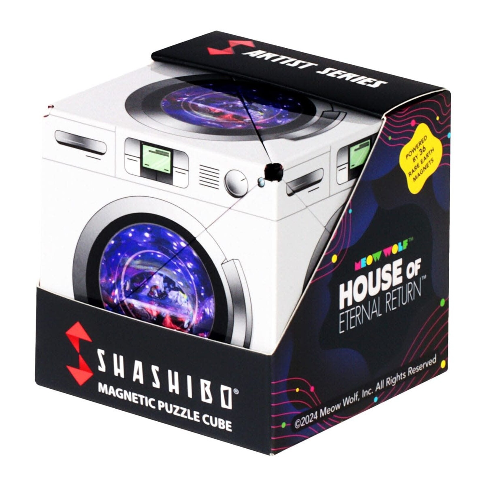 Shashibo x Meow Wolf: Dryer Portal Puzzle Cube