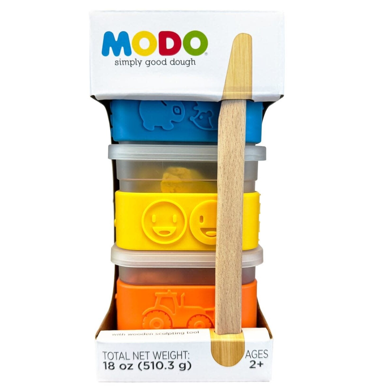 MODO: Modern Dough Activity Set (Yellow/Orange/Blue)