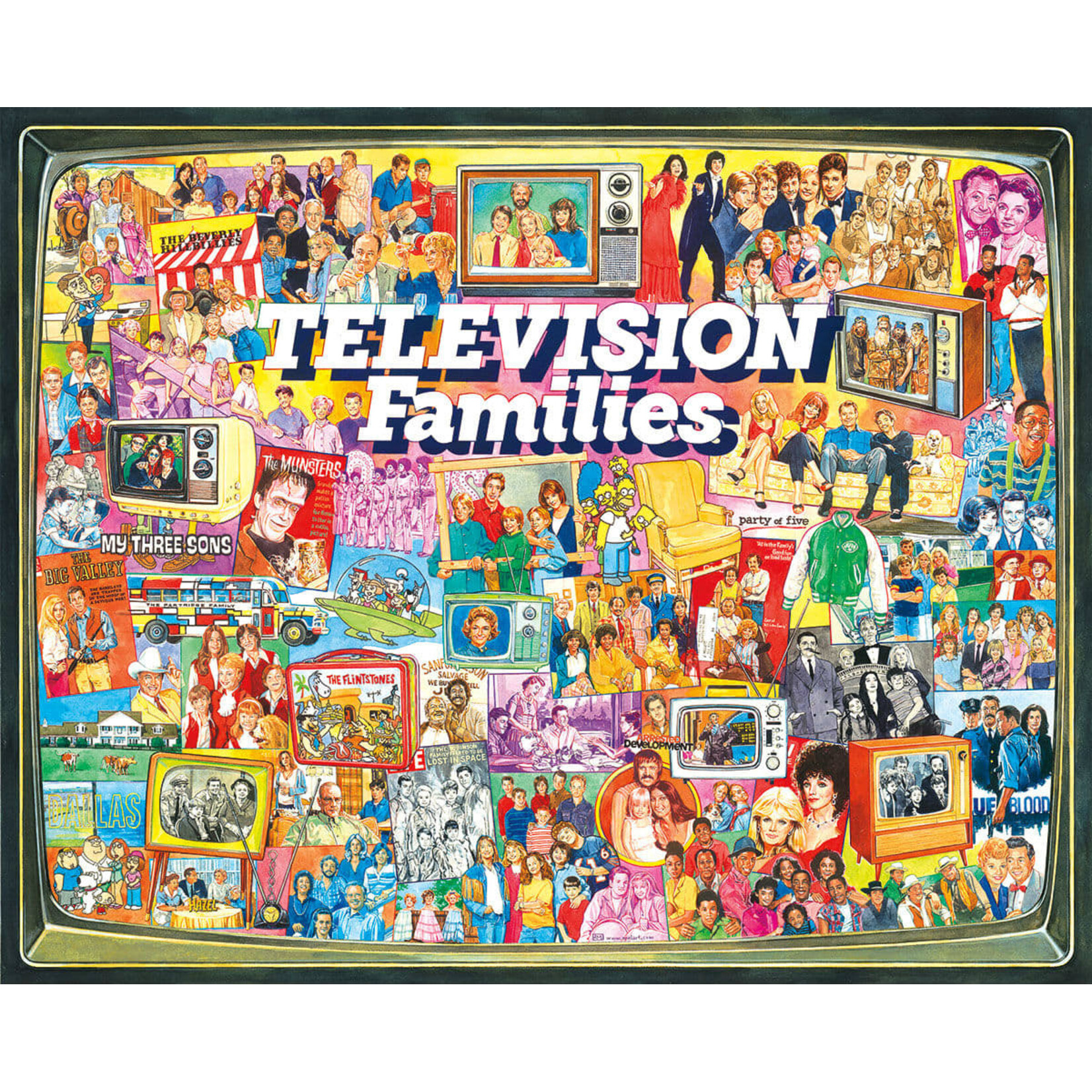 Television Families: 1000-Piece Puzzle