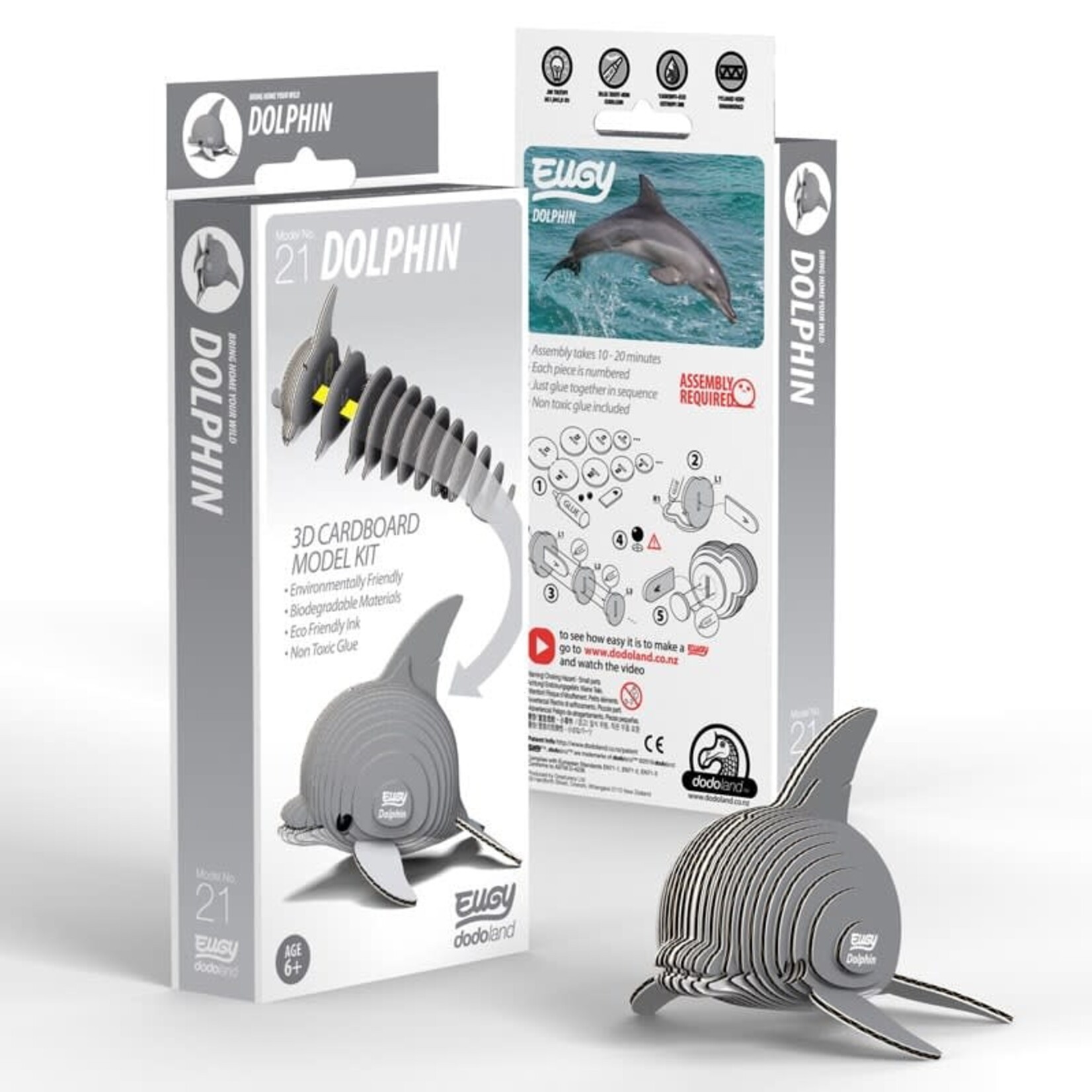 Dolphin 21: EUGY 3D Puzzle