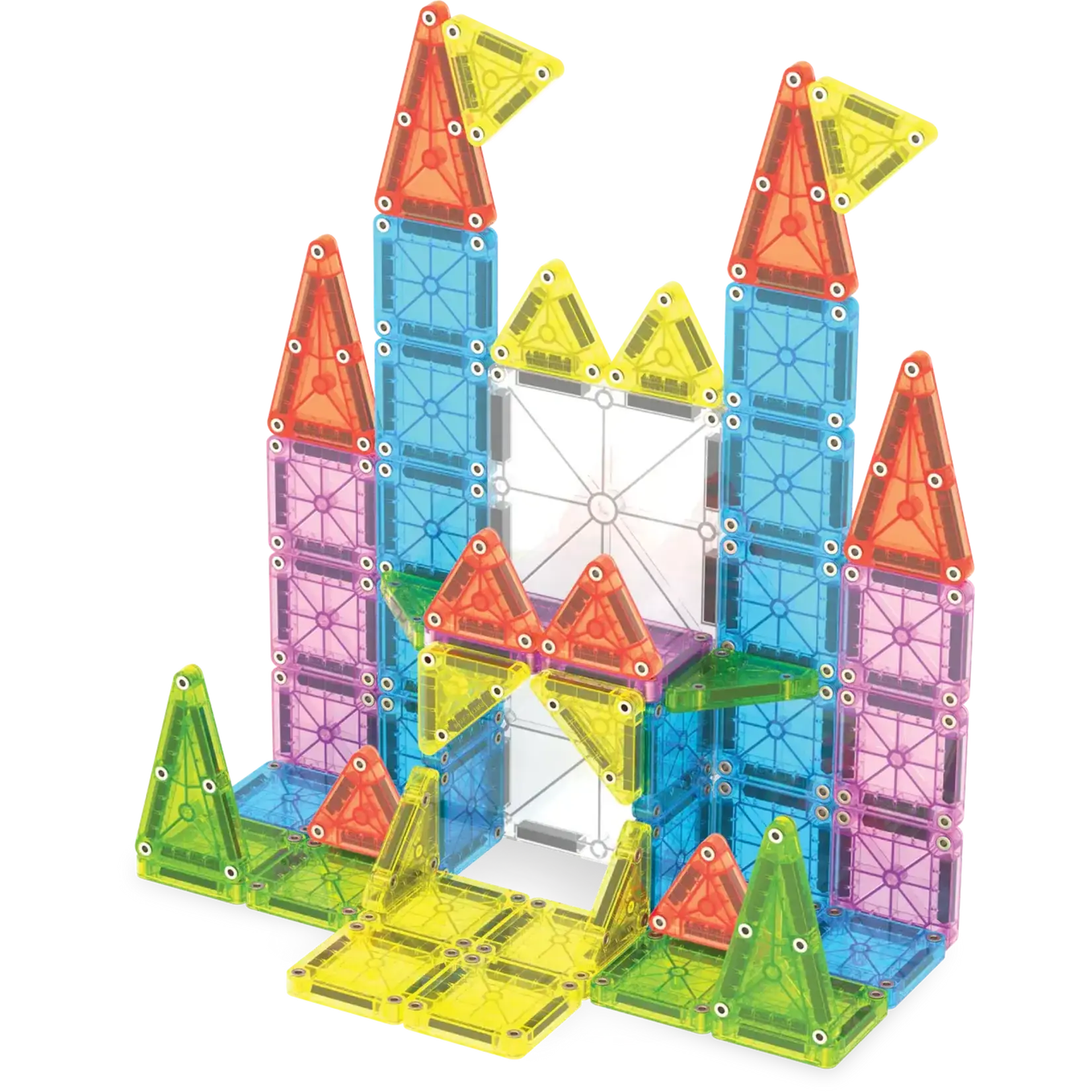 MAGNA-TILES MicroMAGS Travel Set Deluxe: 55-Piece Set